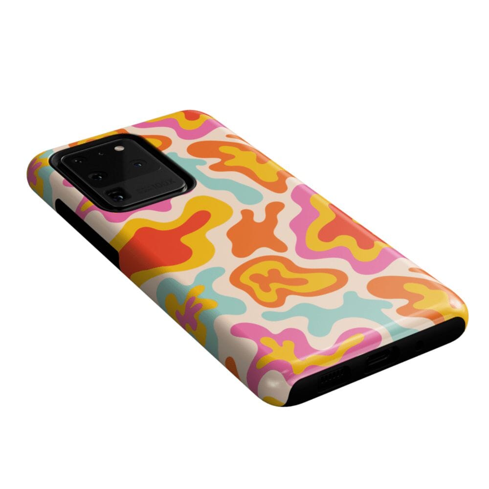 Casetry Tropical Color Splash | Abstract Retro Samsung Case - view 40