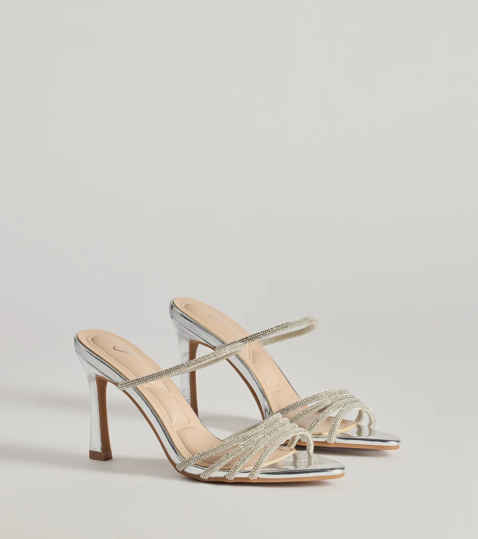 Windsor Endless Shine Rhinestone Stiletto Heels