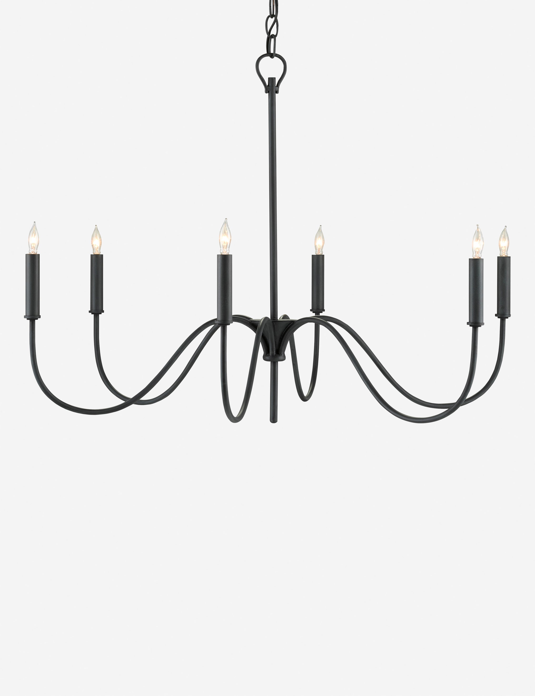 Lulu and Georgia Yates Chandelier – Black - view 2