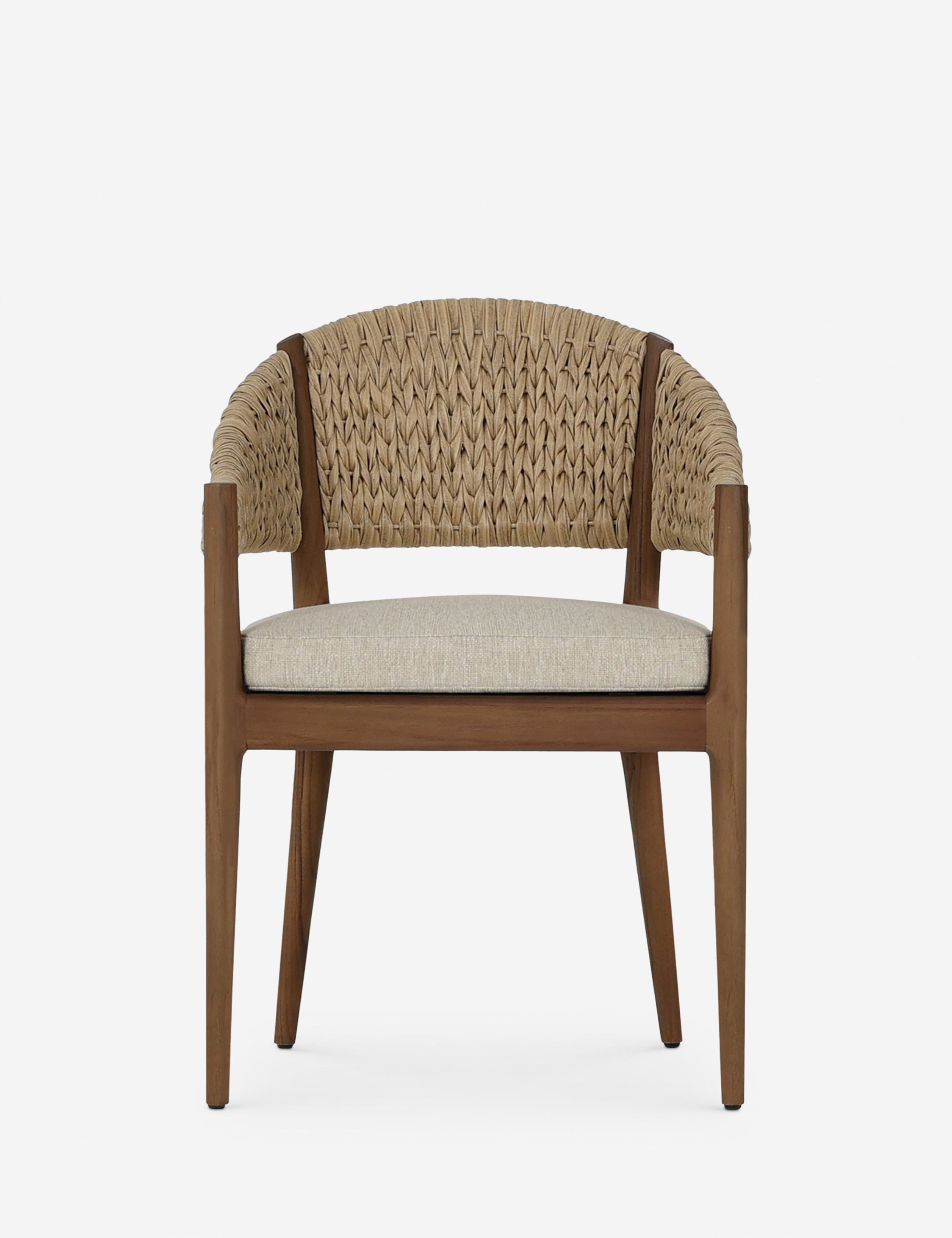 Lulu and Georgia Nisse Outdoor Dining Chair – Natural