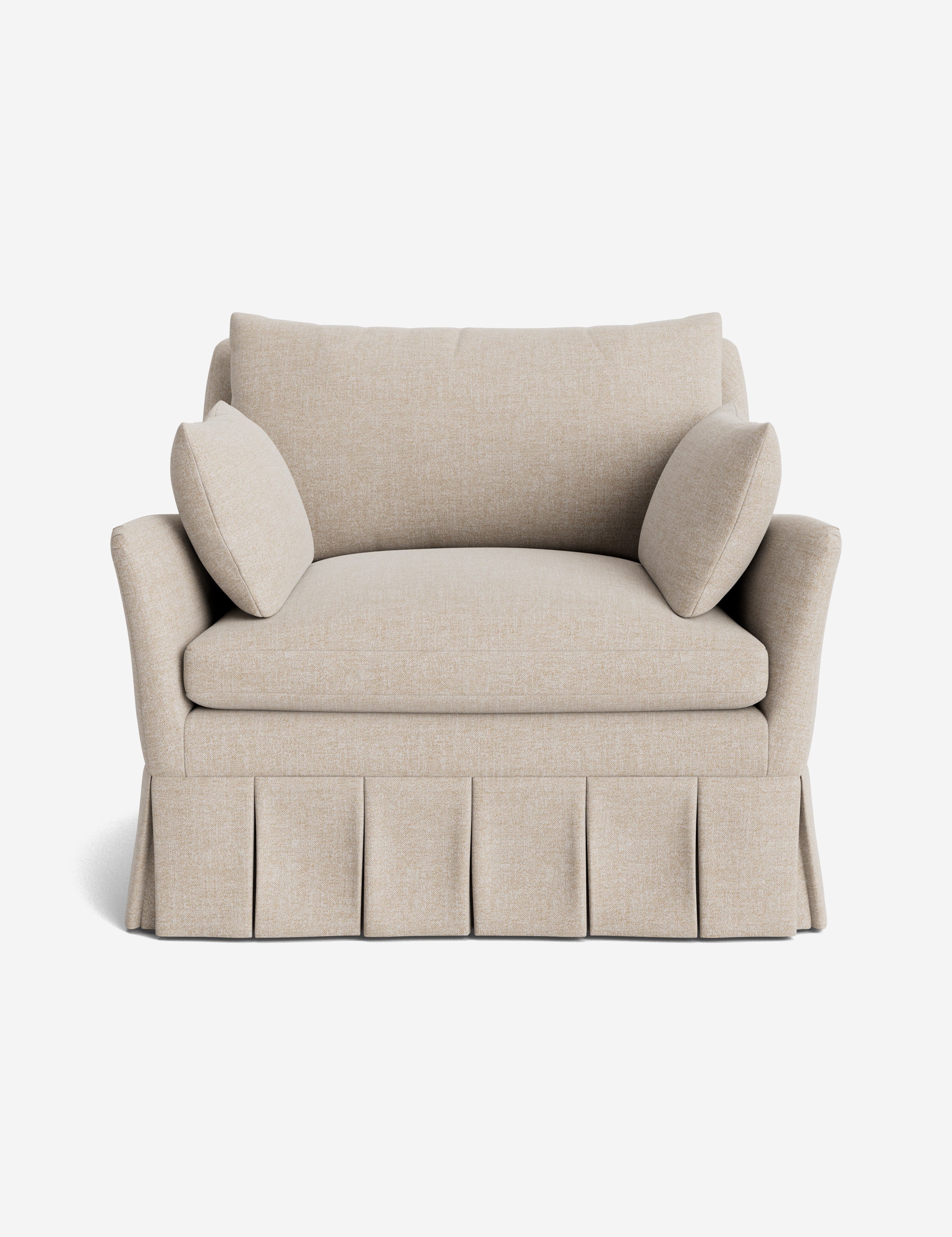 Lulu and Georgia Portola Pleated Accent Chair