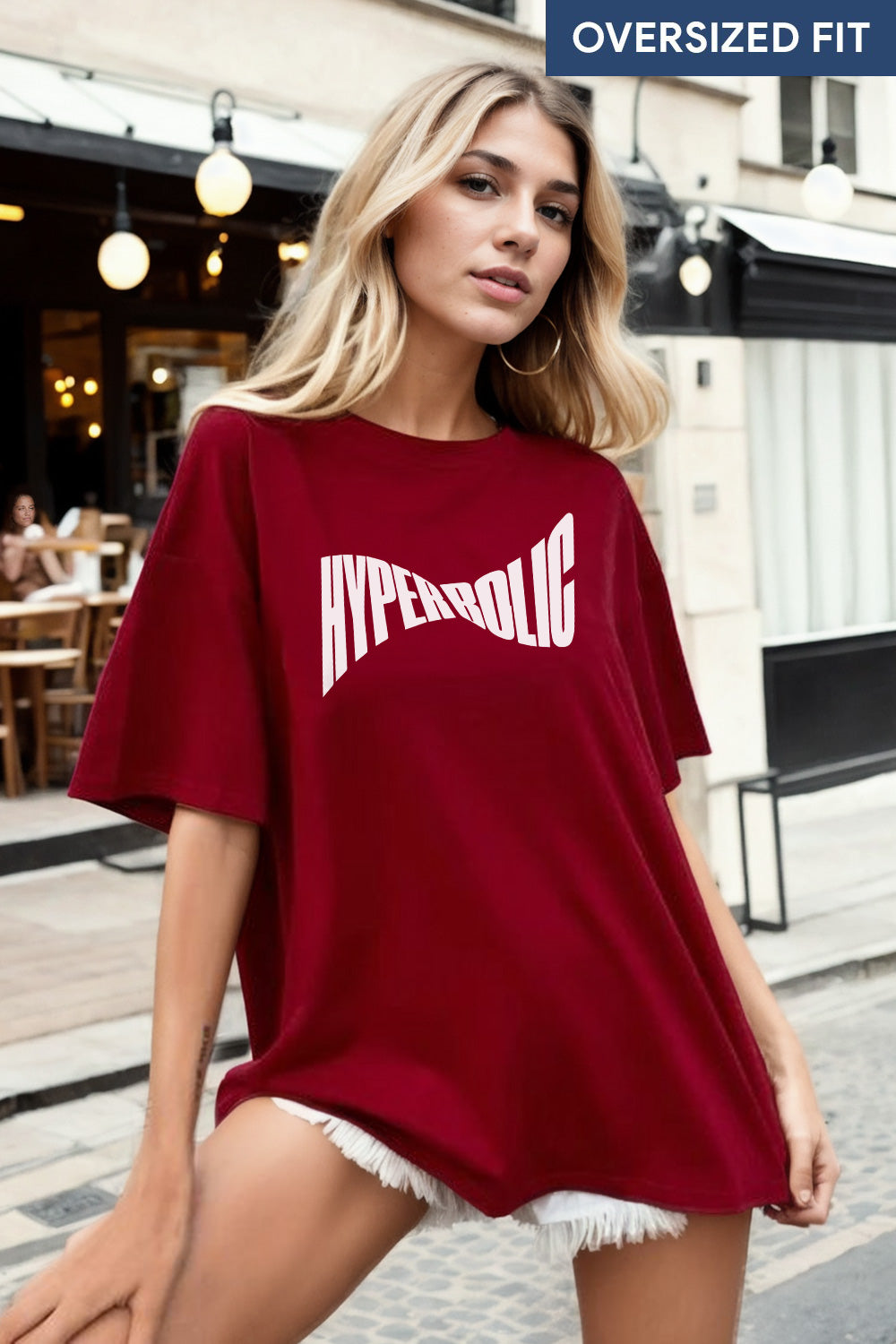 Series oversized tee – BlackTree(THHOR SERIES)Oversized Tee for girls