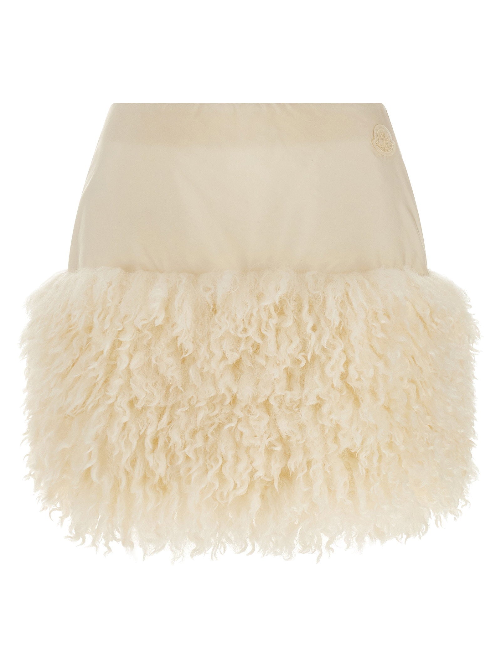 Moncler Teddy Insert Skirt – 100% polyamide