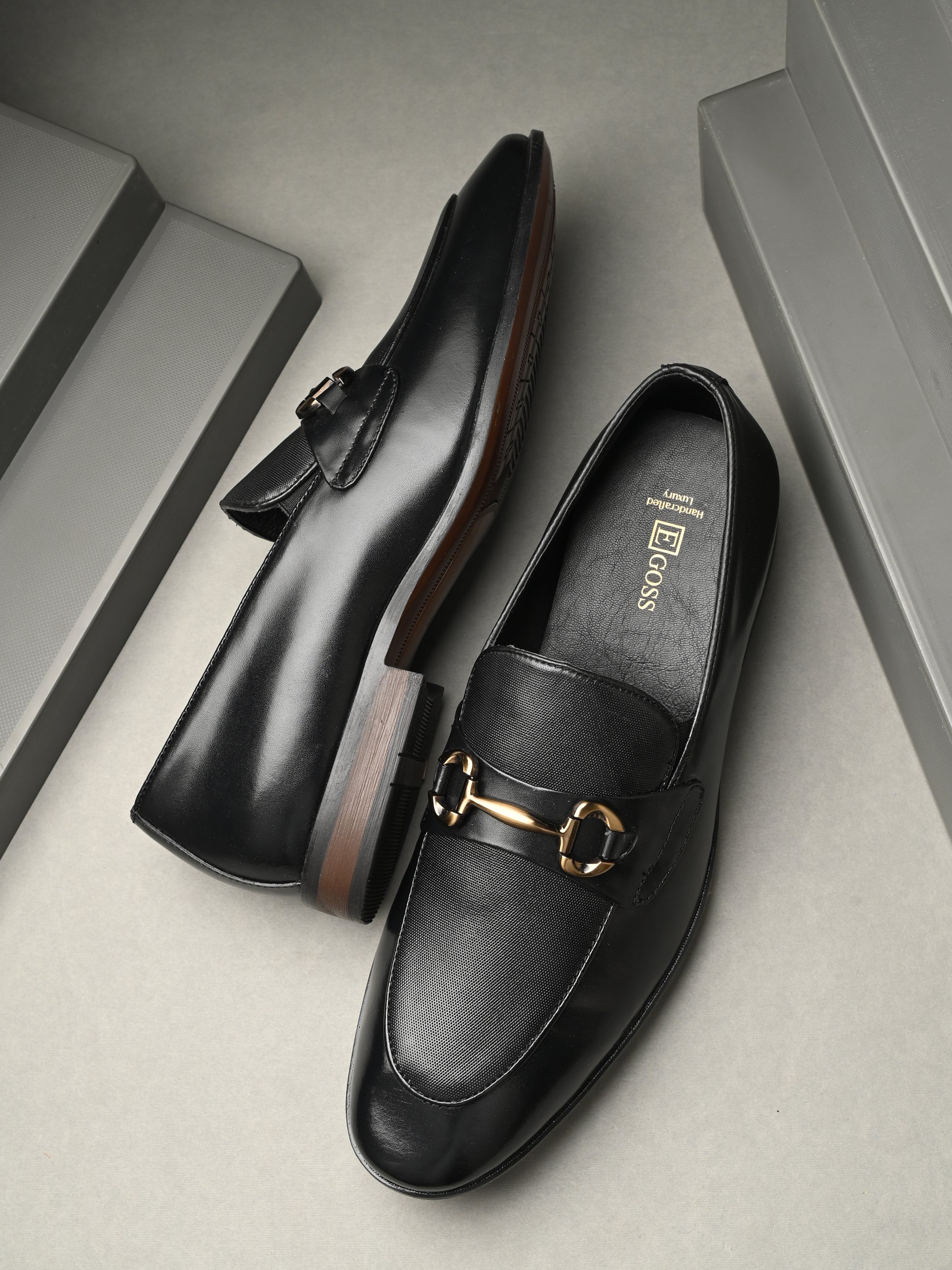 Egoss Shoes Egoss Buckled Loafers For Men - view 13