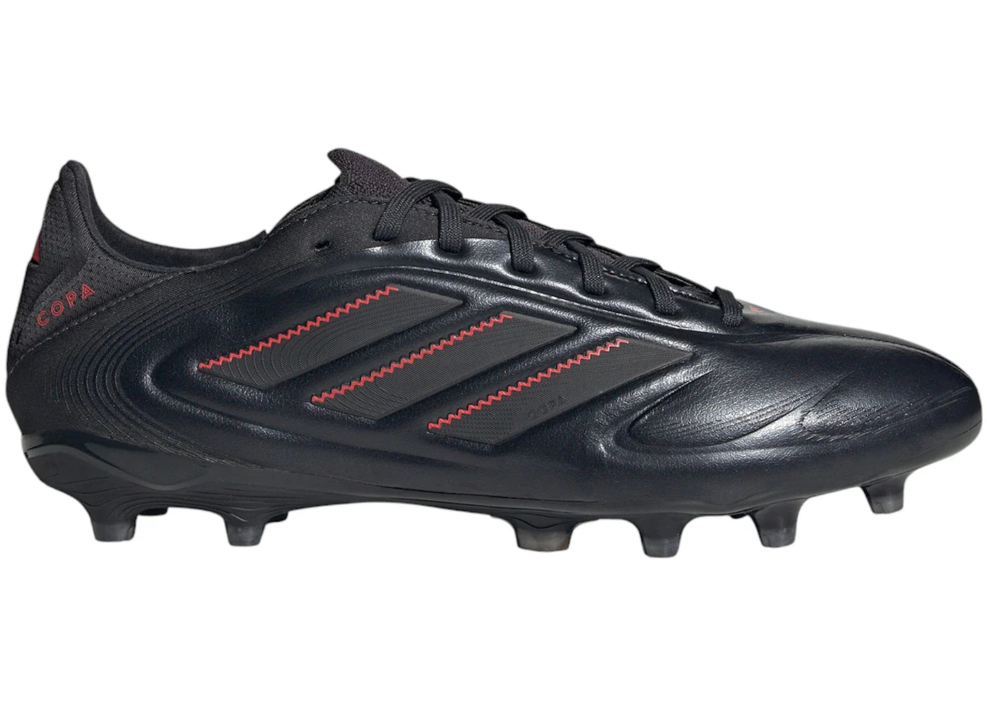 adidas Copa Pure 3 Pro FG Core Black Carbon Lucid Red