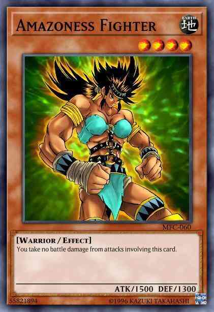 Yu-Gi-Oh! Amazoness Fighter - MFC-060 - Common - 1st Edition