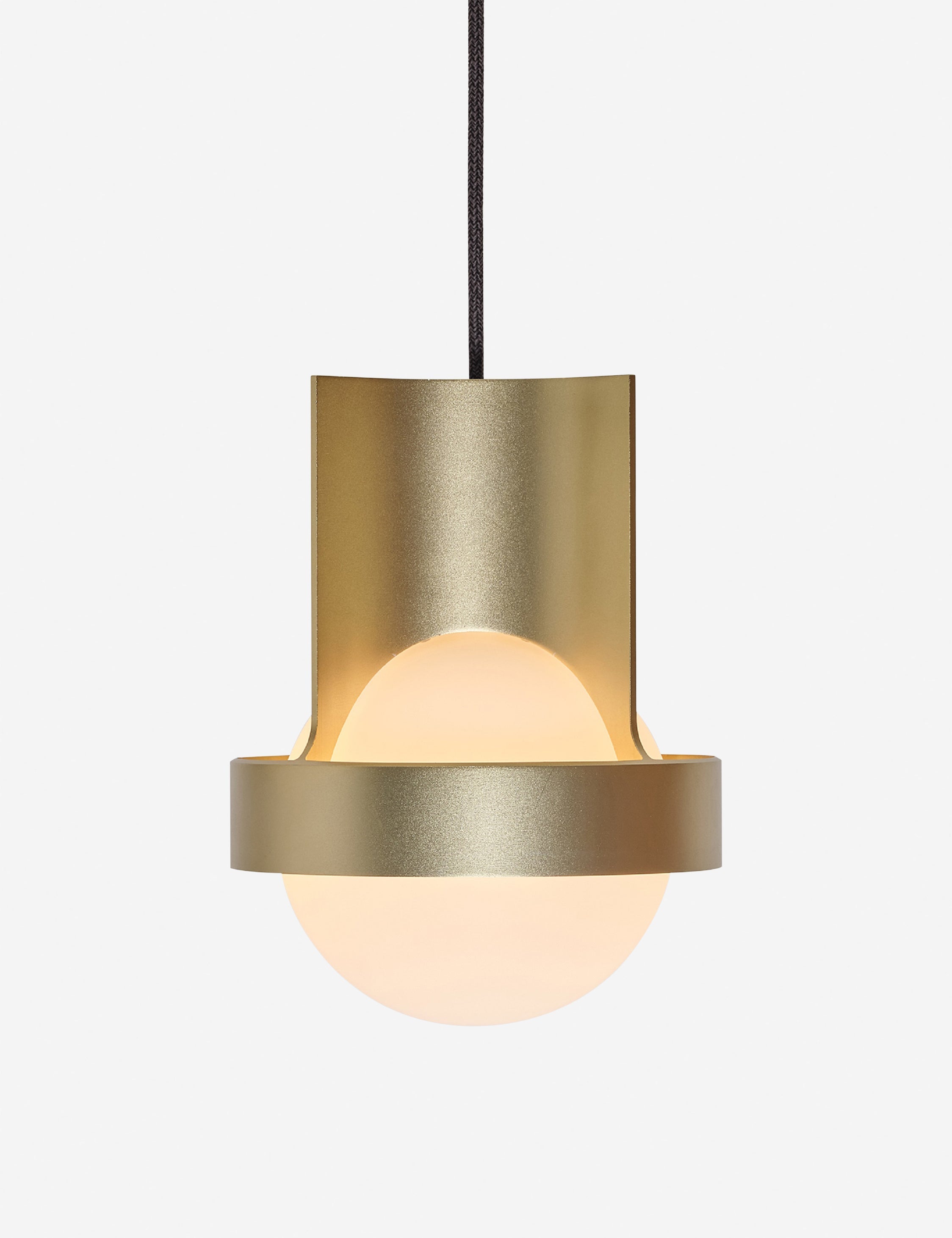 Lulu and Georgia Loop Pendant Light with Sphere IV by Tala