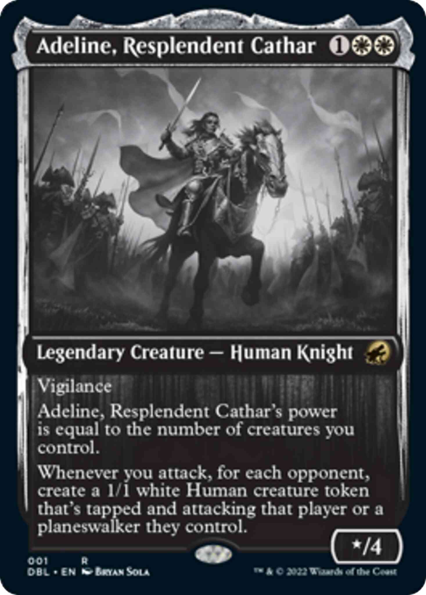Adeline resplendent cathar – Magic Adeline, Resplendent Cathar [1] [Innistrad: Double Feature] [Non-Foil]