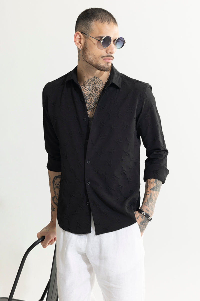 SNITCH Swarder Black Shirt