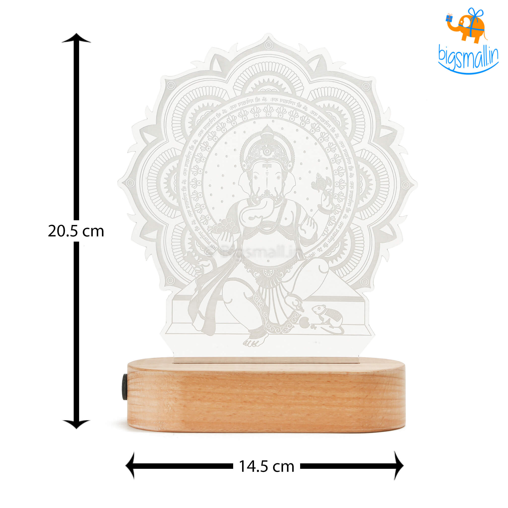 India Vibes Ganesha Hologram Lamp - view 12