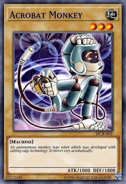 Yu-Gi-Oh! Acrobat Monkey - DCR-003 - Common - 1st Edition