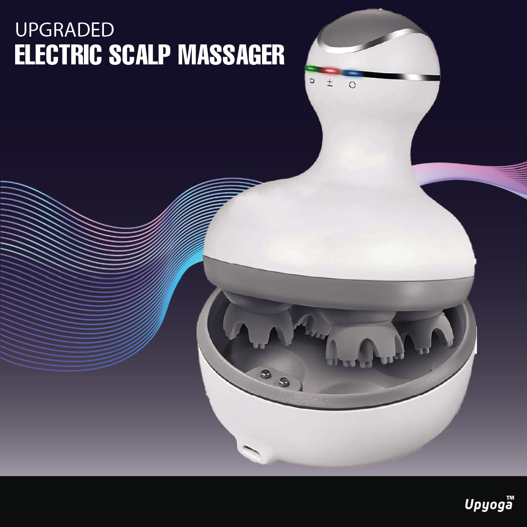 Scalp massager hair – Cash on Delivery Available Electric Scalp Massager | Hair Growth | Deep Massage | Rechargeable - New