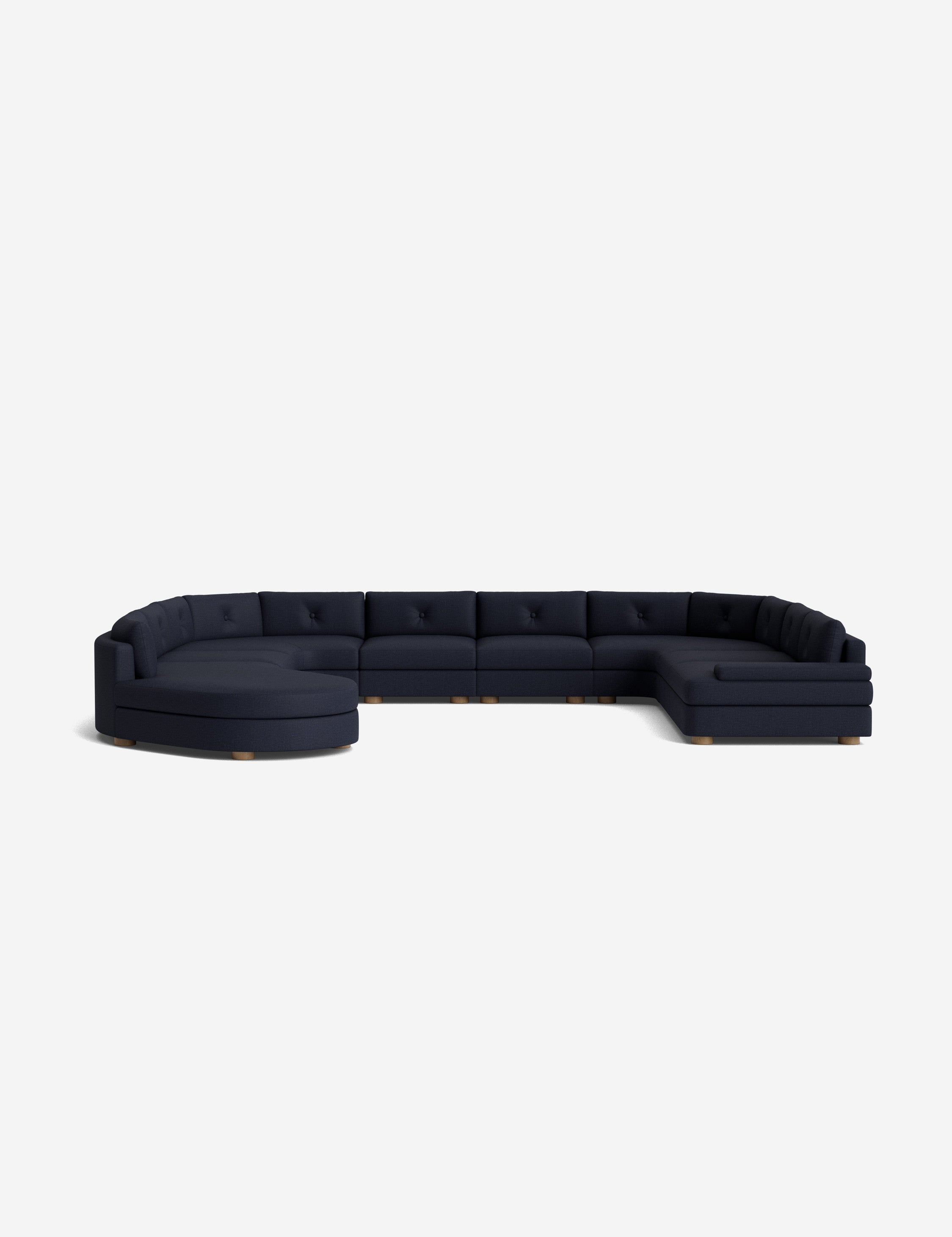 Lulu and Georgia Hill Modular U-Shaped Sectional Sofa - view 16
