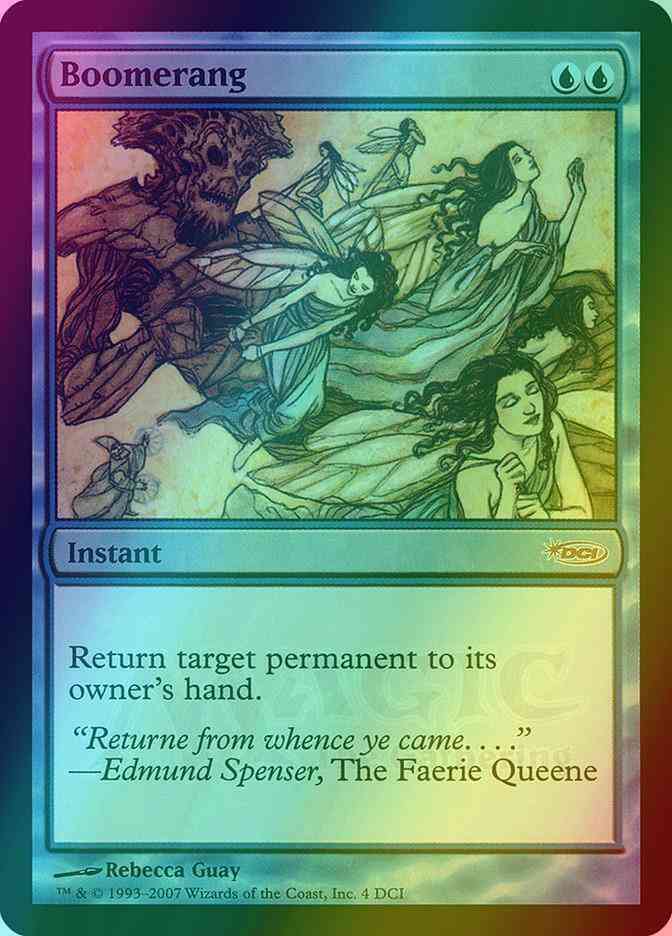 Boomerang 4 dci – Magic Boomerang [4] [DCI Promos] [Foil]