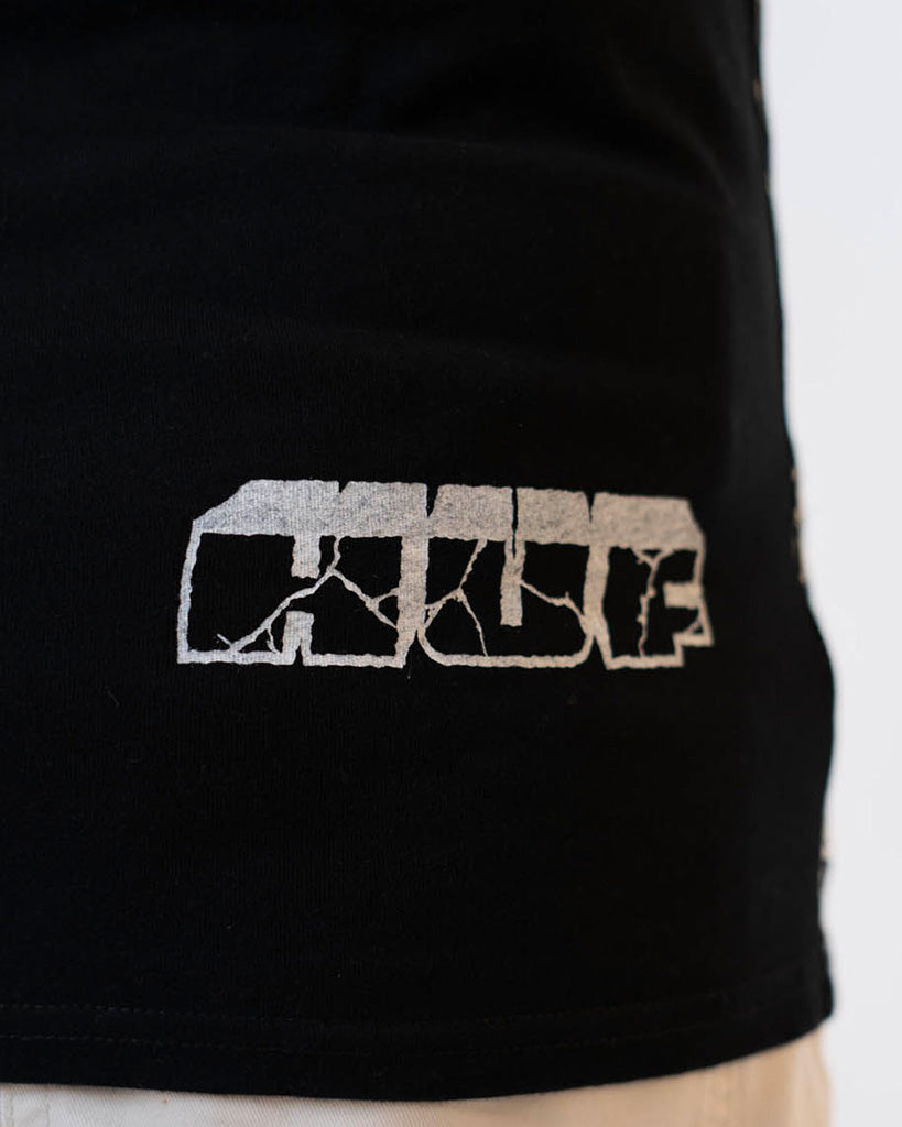 HUF X Capsul Black Wolverine Rain Print Relaxed Fit T-Shirt - view 2