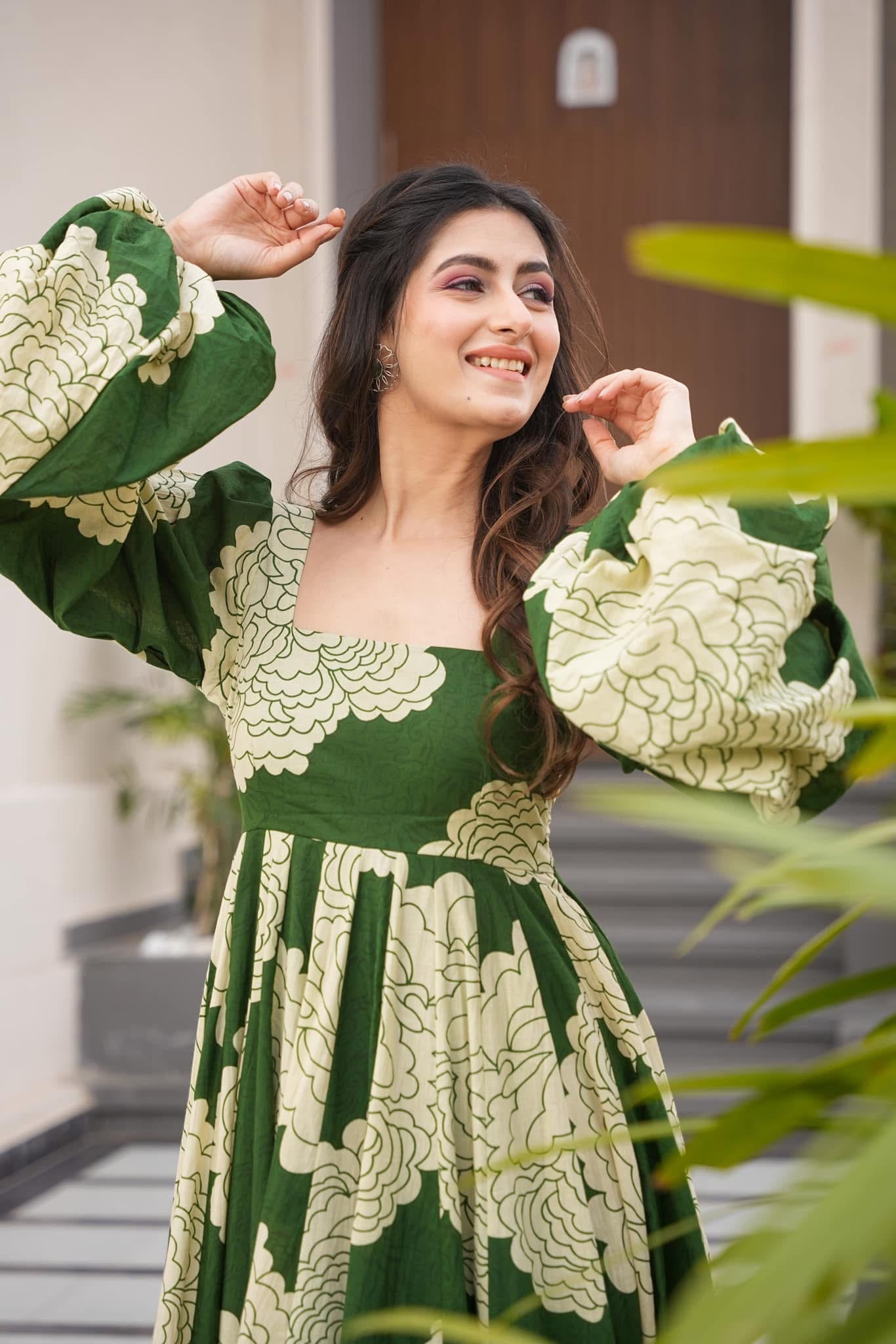 Idaho-o Cammy cotton maxi - view 2