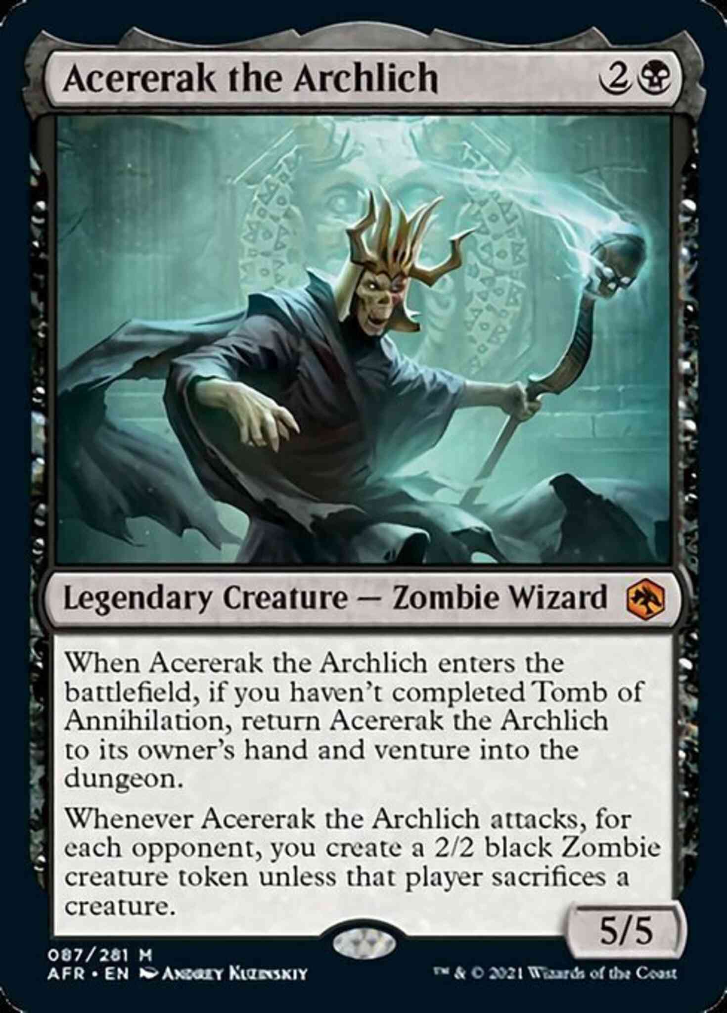 Magic Acererak the Archlich [87] [Adventures In The Forgotten Realms] [Non-Foil]