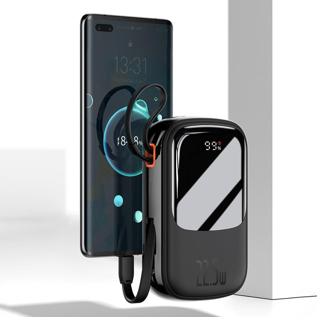 Peeperly Qpow 10000mAh Power Bank with Type-C Cable - view 8