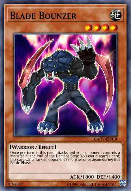 Yu-Gi-Oh! Blade Bounzer - GAOV-EN010 - Common - Unlimited