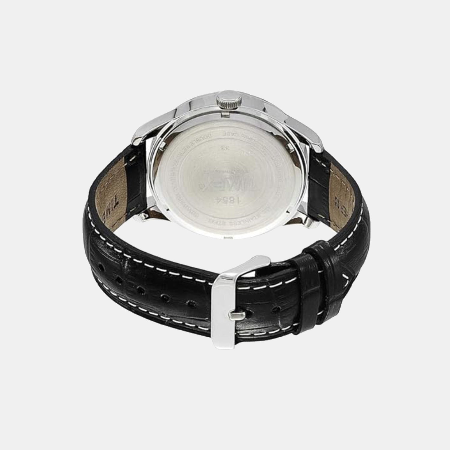 Timex E Class Men Quartz Black Dial Analog Leather Watch TWEG14507 - view 3