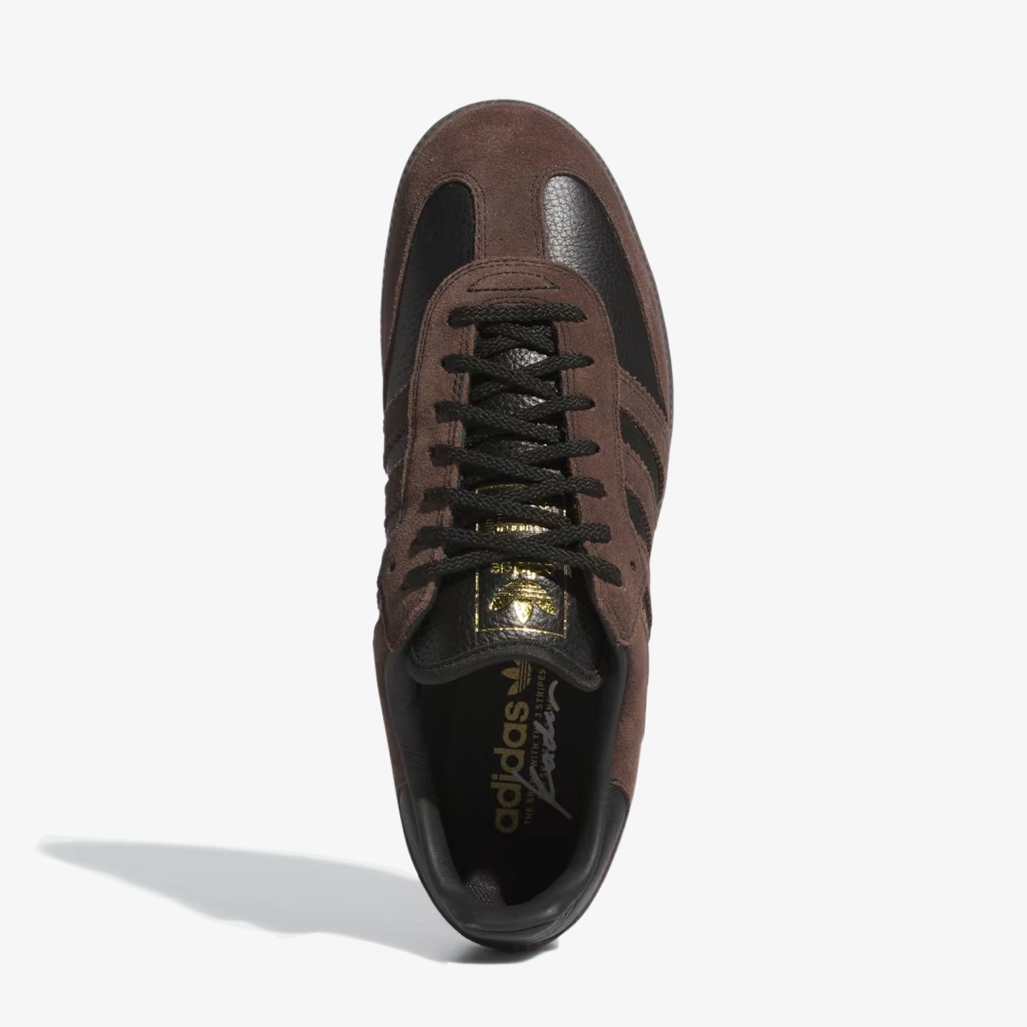 Adidas Originals | Samba Adv X Kader { Carbonblack/brown/gum5 - view 2