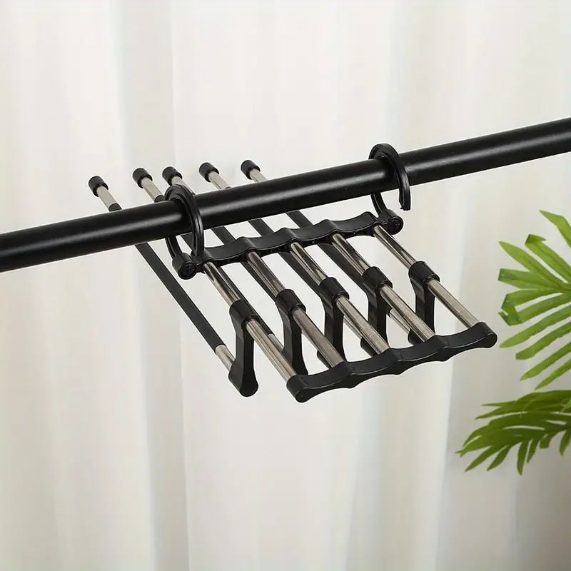 Catterton 5 in 1 Stainless Steel Foldable Hanger - view 2