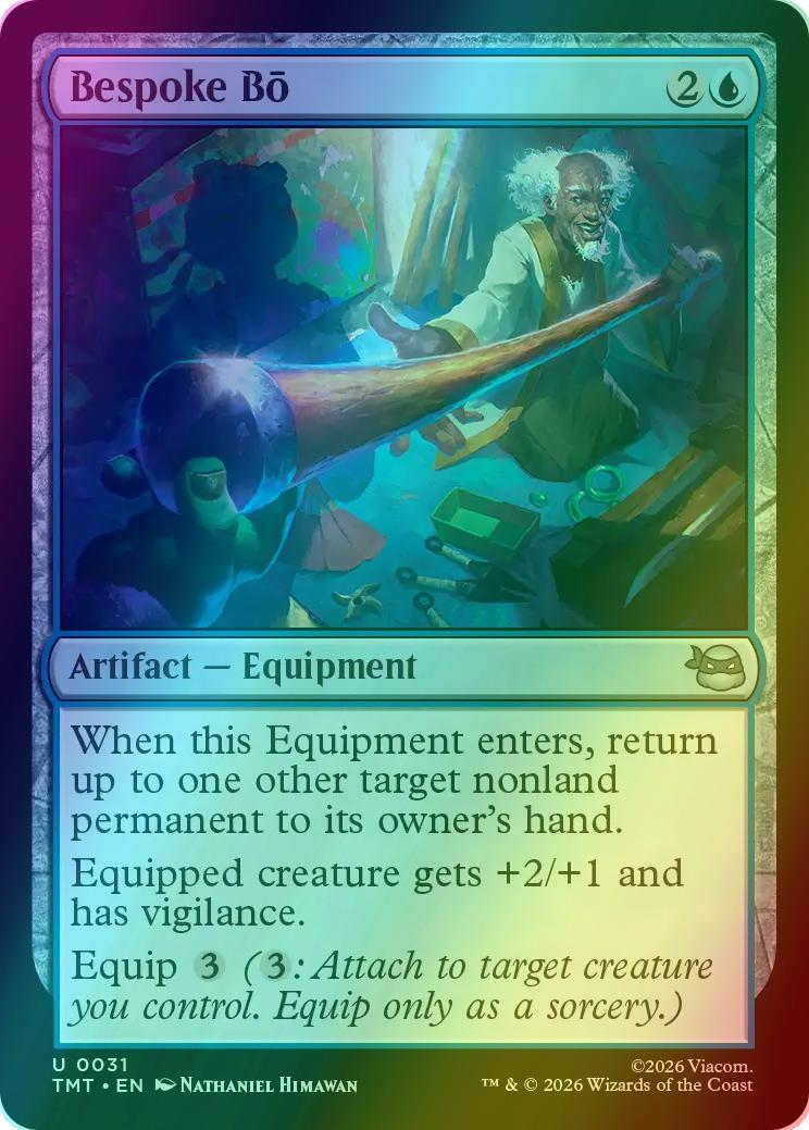 31 teenage mutant – Magic Bespoke Bō [31] [Teenage Mutant Ninja Turtles] [Foil]
