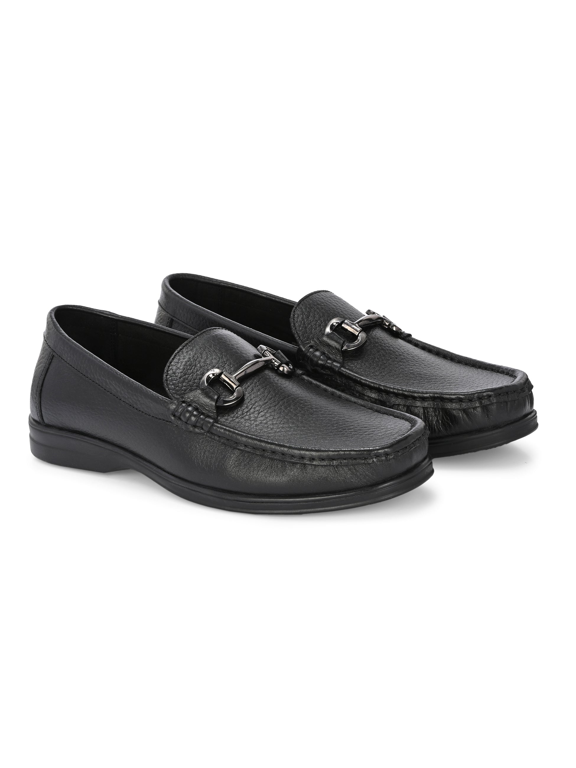 Egoss Shoes Nova Buckled Loafers by Aspeerio - view 20