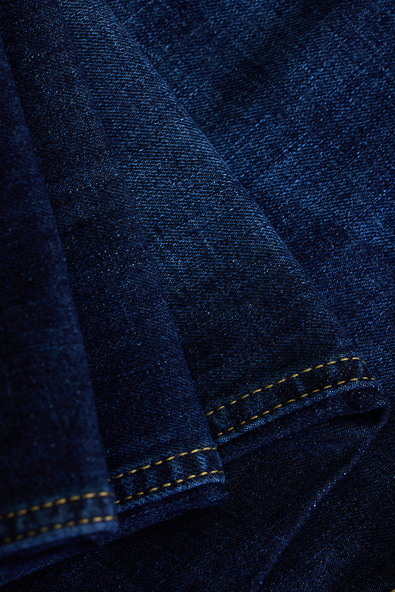 SNITCH Navy Bootcut Jeans - view 9