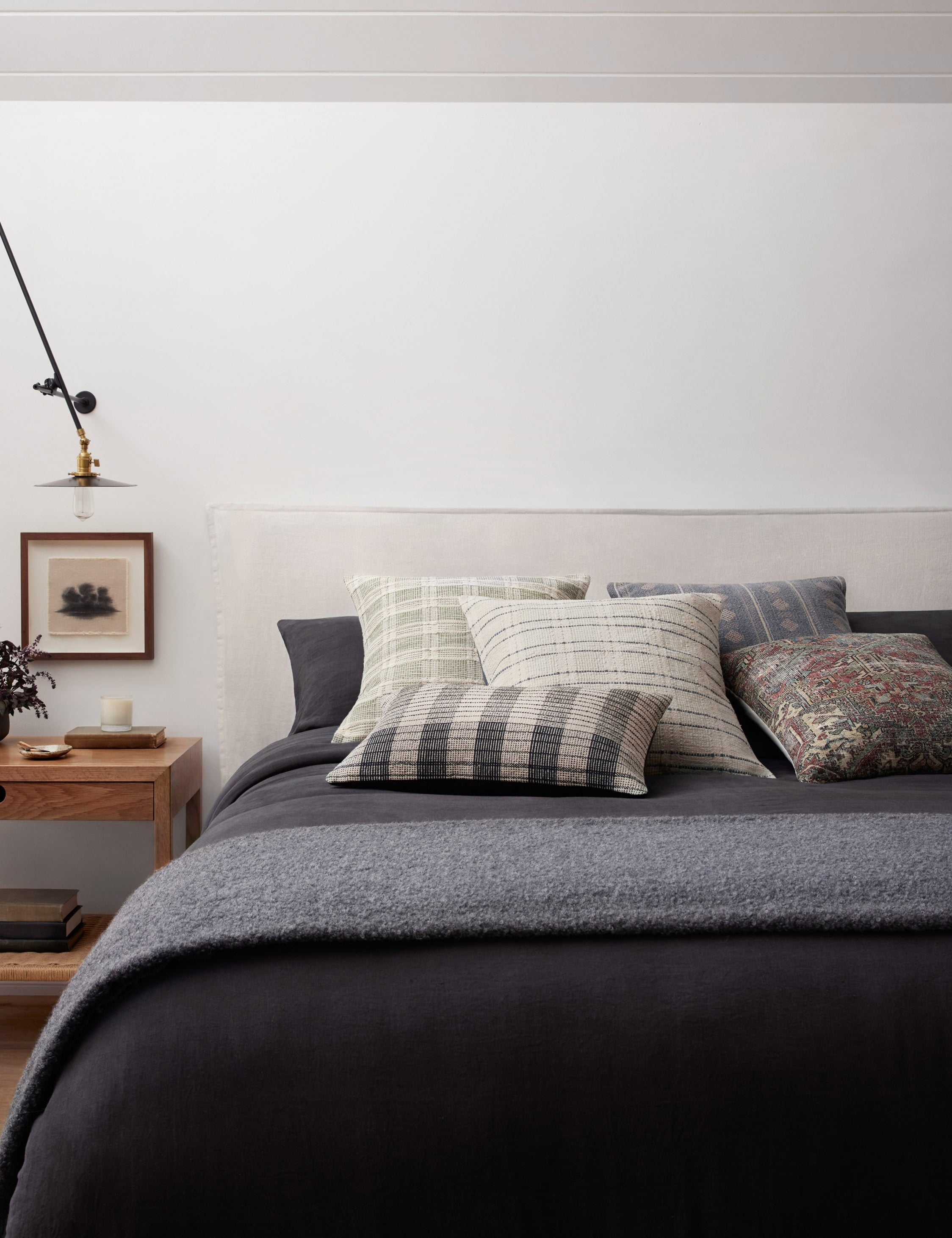 Lulu and Georgia Madera Pillow by Amber Lewis x Loloi - view 2