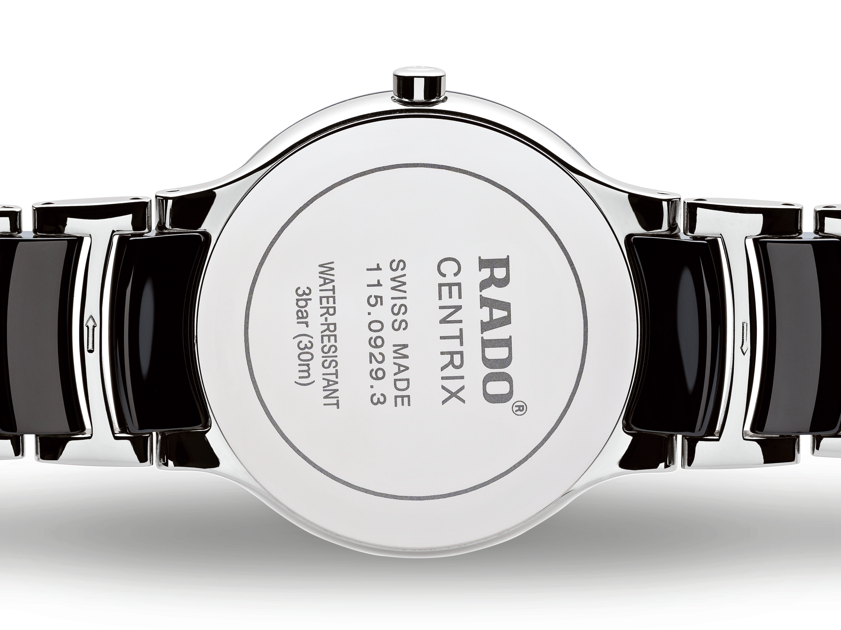 Rado Centrix Black Dial Unisex 38mm - view 2