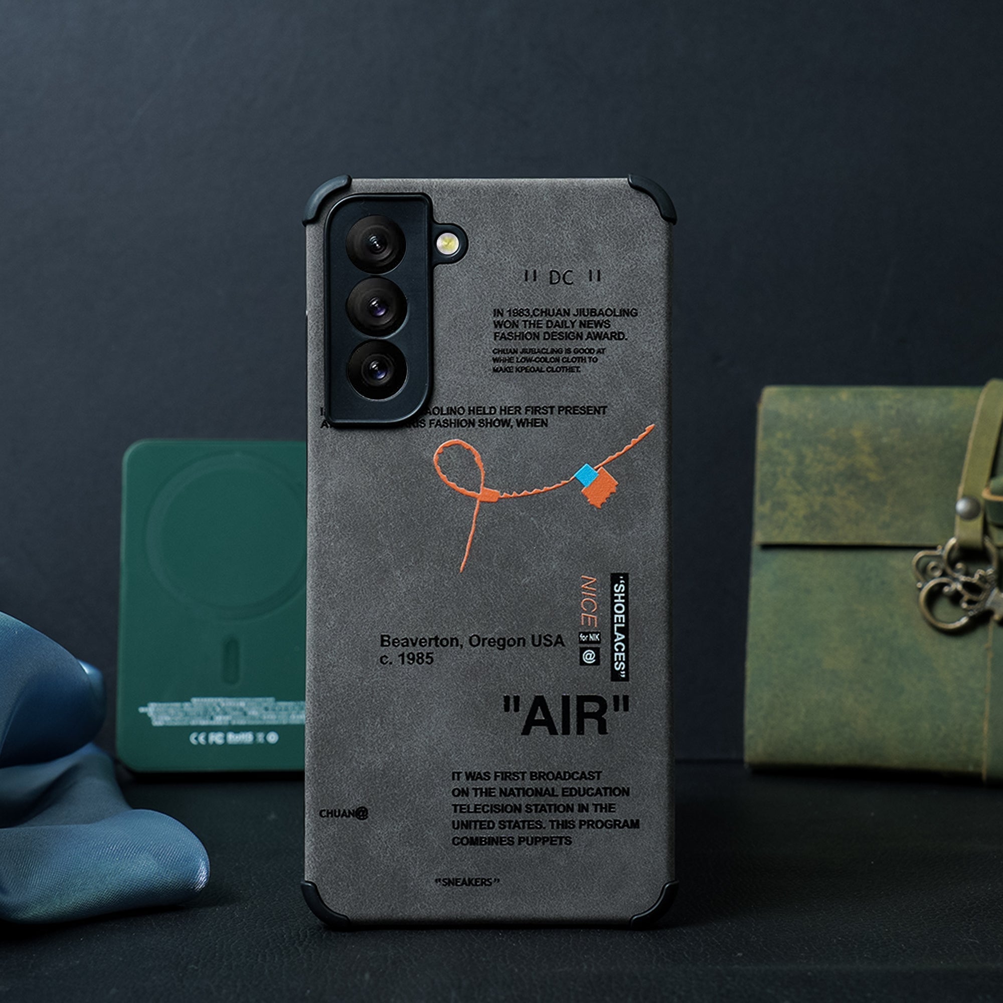 Samsung Galaxy Series Sneaker Label Leather Edge Case - view 12