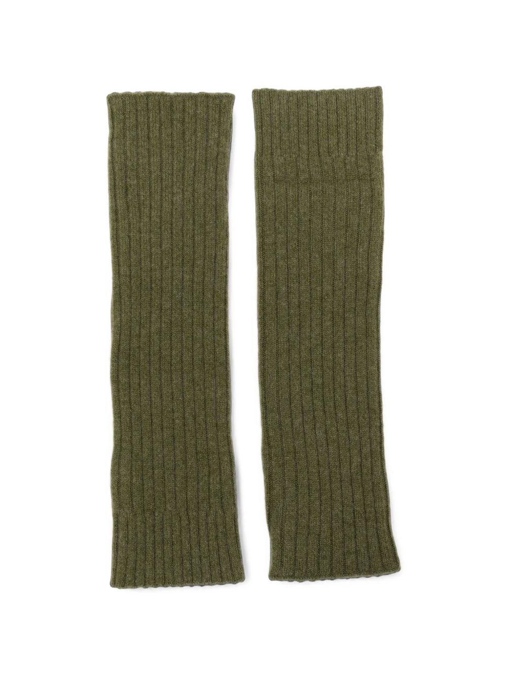 CT PLAGE Gloves KAKI – 100% Cashmere