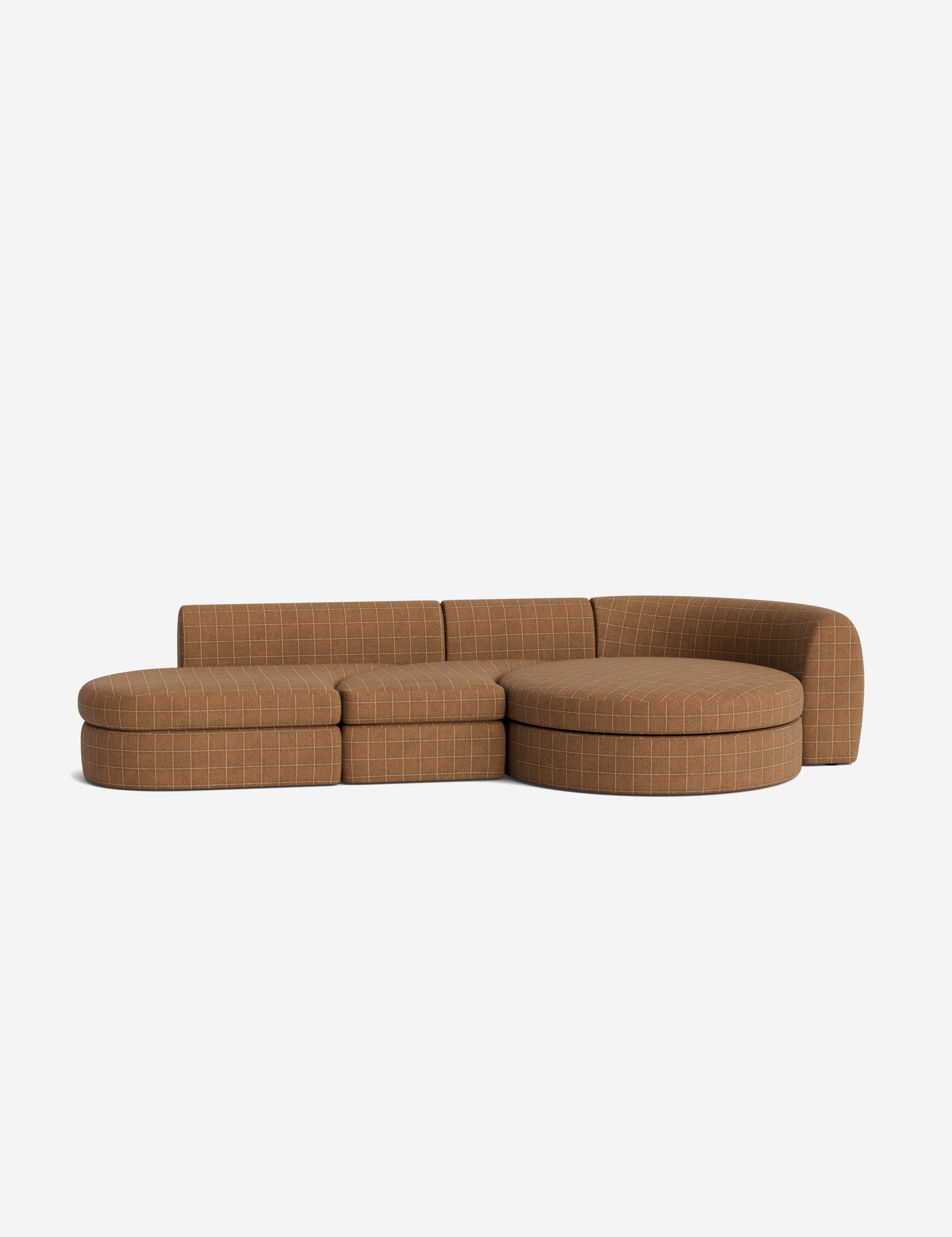 Lulu and Georgia Buckley Modular Chaise Sectional Sofa - view 157