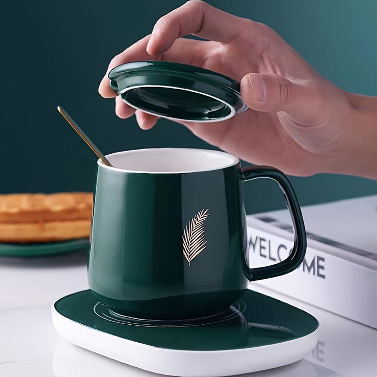 Catterton Smart Electric Coffee Mug Heater Set - view 5