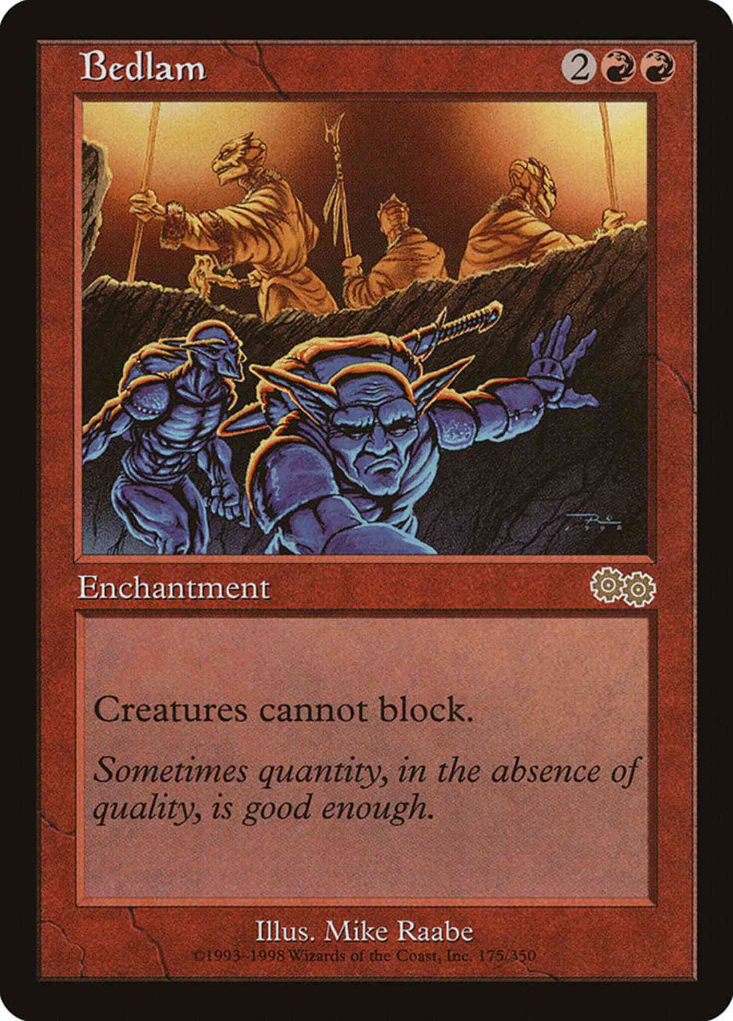 Bedlam 175 – Magic Bedlam [175] [Urza's Saga] [Non-Foil]