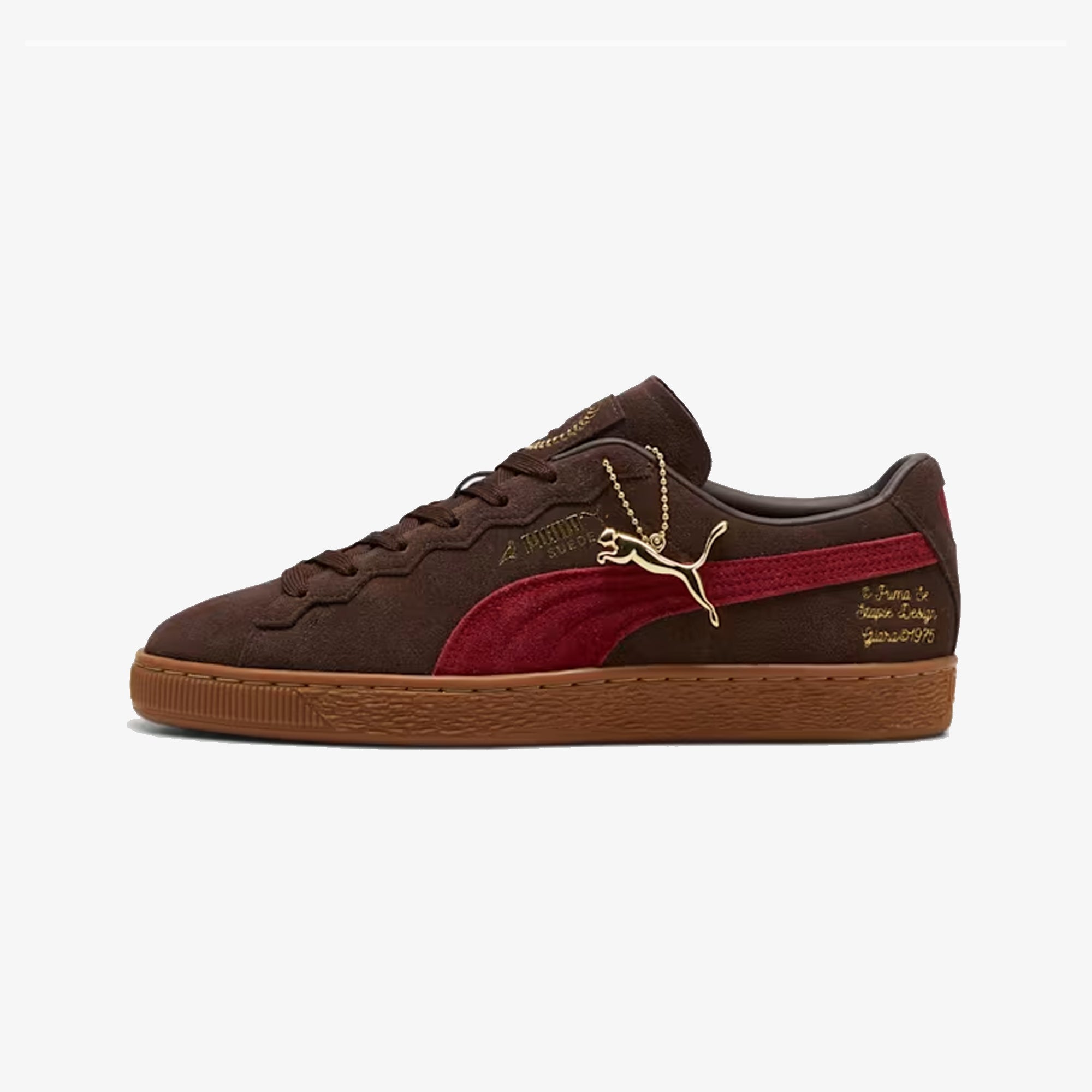 Puma | STAPLE B SUEDE { DARK CHOCOLATE-RHUBARB - view 3