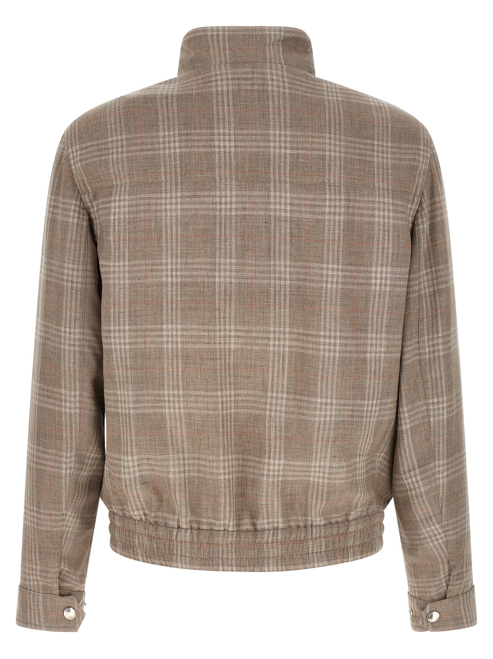 Brunello Cucinelli Tartan Jacket – 65% wo, 20% se, 15% li - view 2
