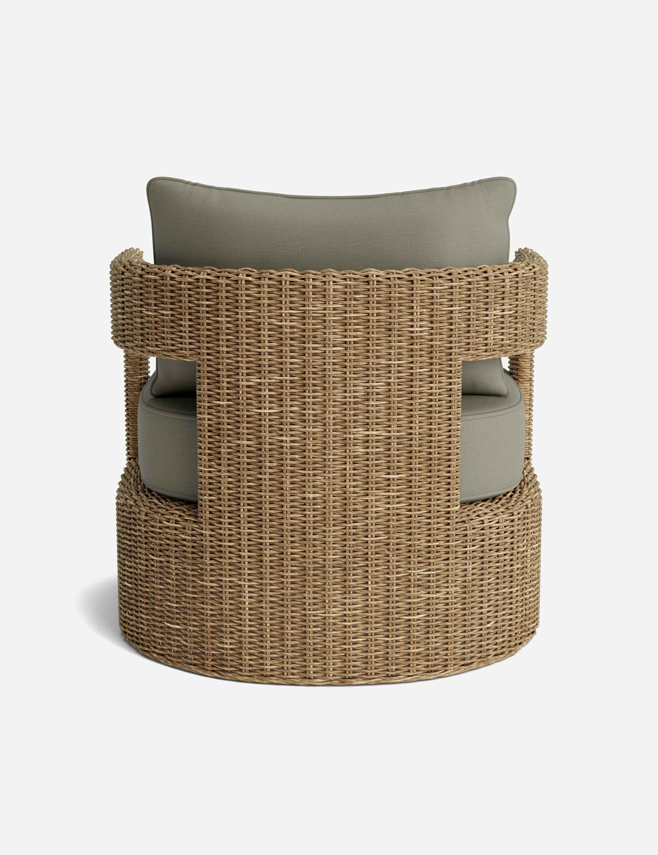 Lulu and Georgia Hadler Outdoor Swivel Lounge Chair - view 38