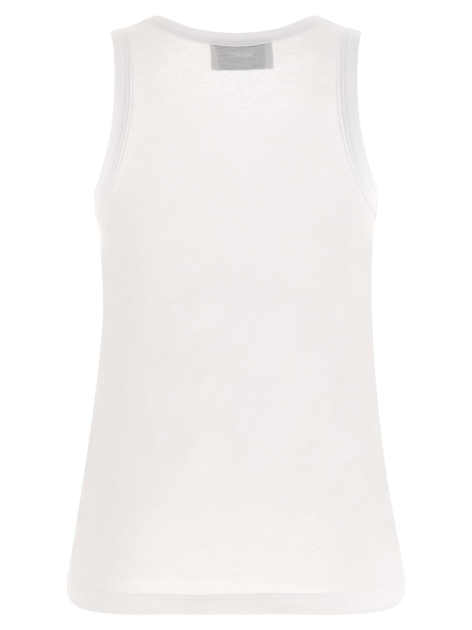 Coperni Logo Embroidery Tank Top – 50% cotton 50% modal - view 2