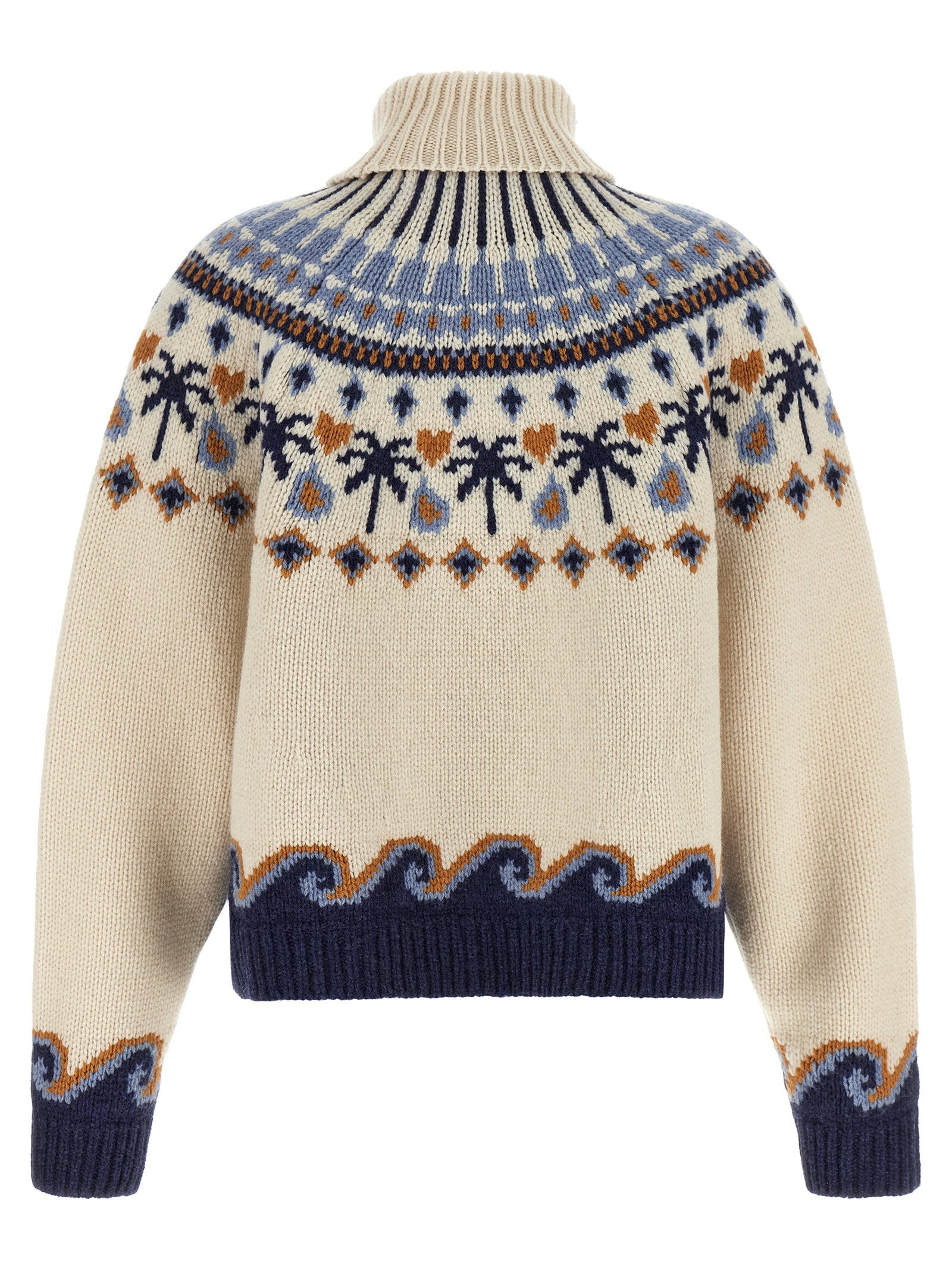 Alanui Sweet Winter Turtleneck Sweater – 100% virgin wool - view 2