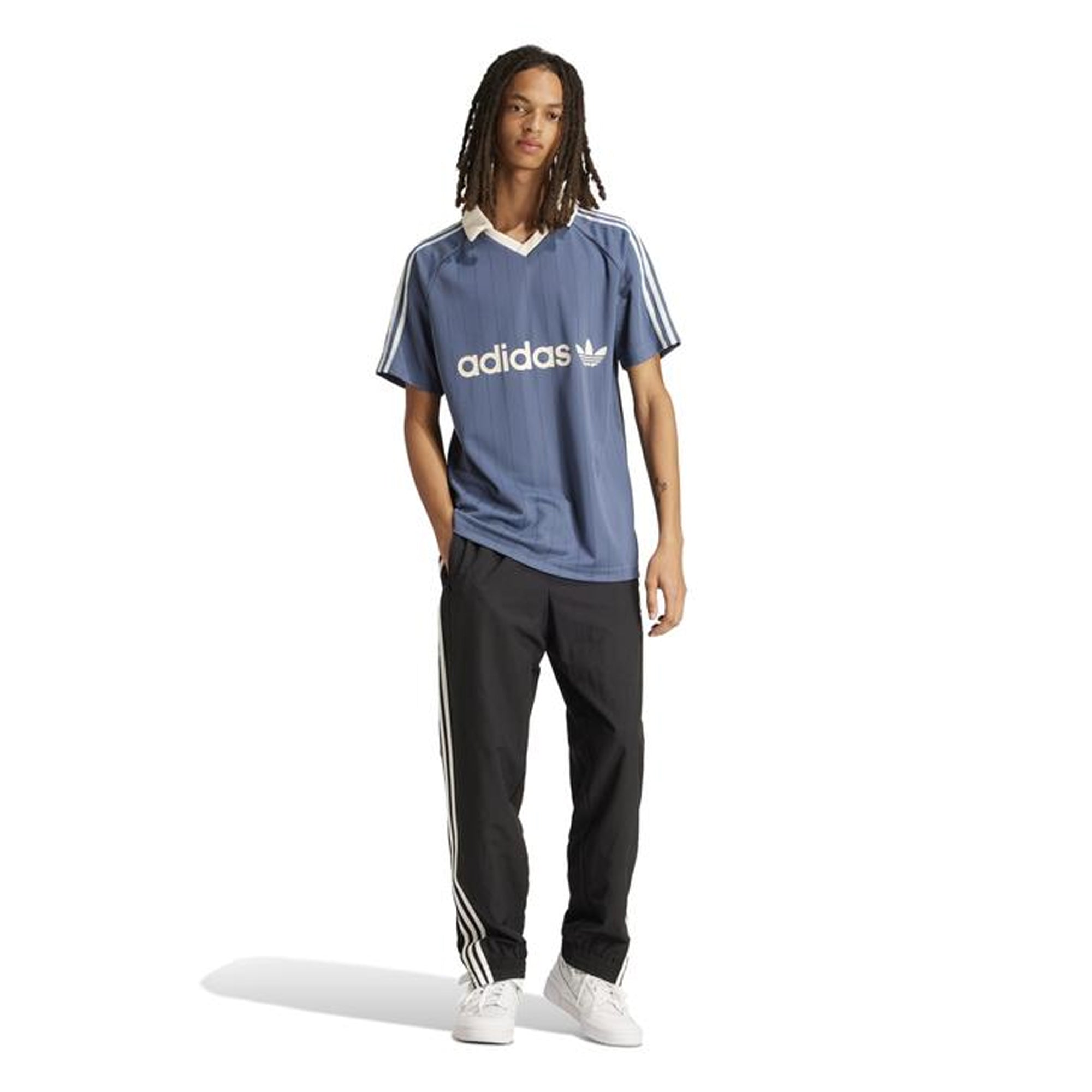 Adidas Originals | PINSTRIPE JERSEY { PRELOVED INK - view 6