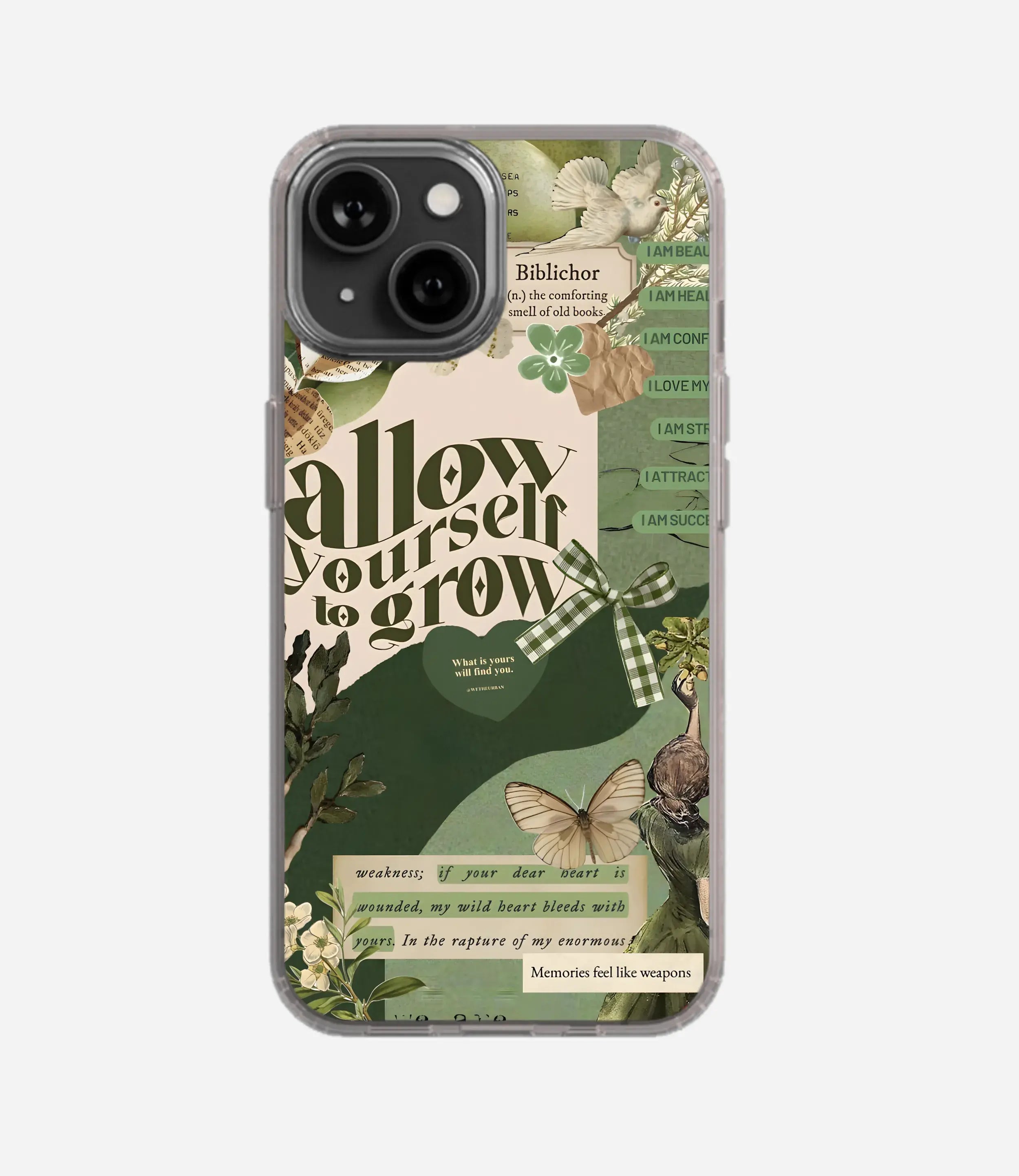 The Case Company Allow Yourself To Grow Silicone Case