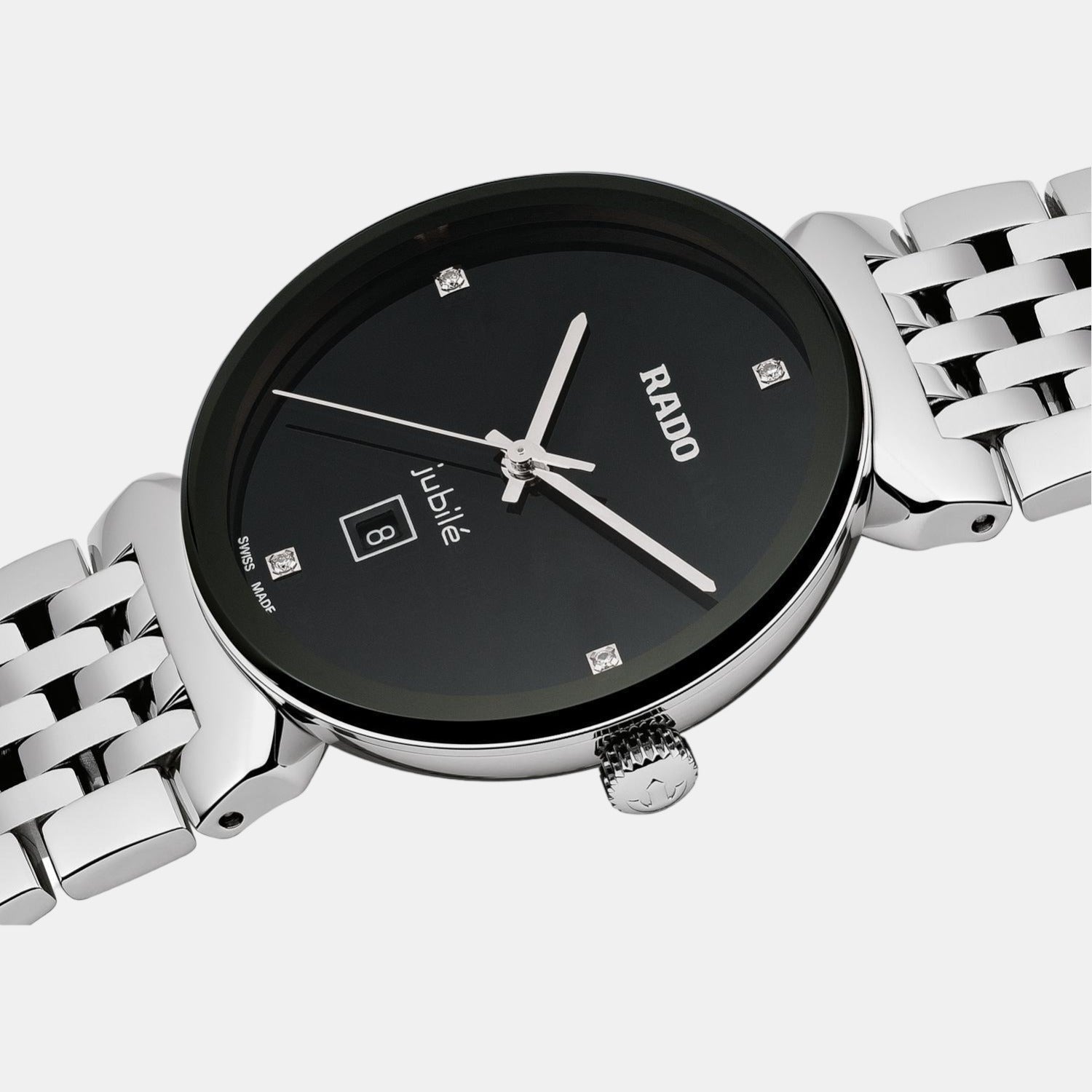 Rado Florence Women Quartz Black Dial Analog Stainless Steel Watch R48913713 - view 2