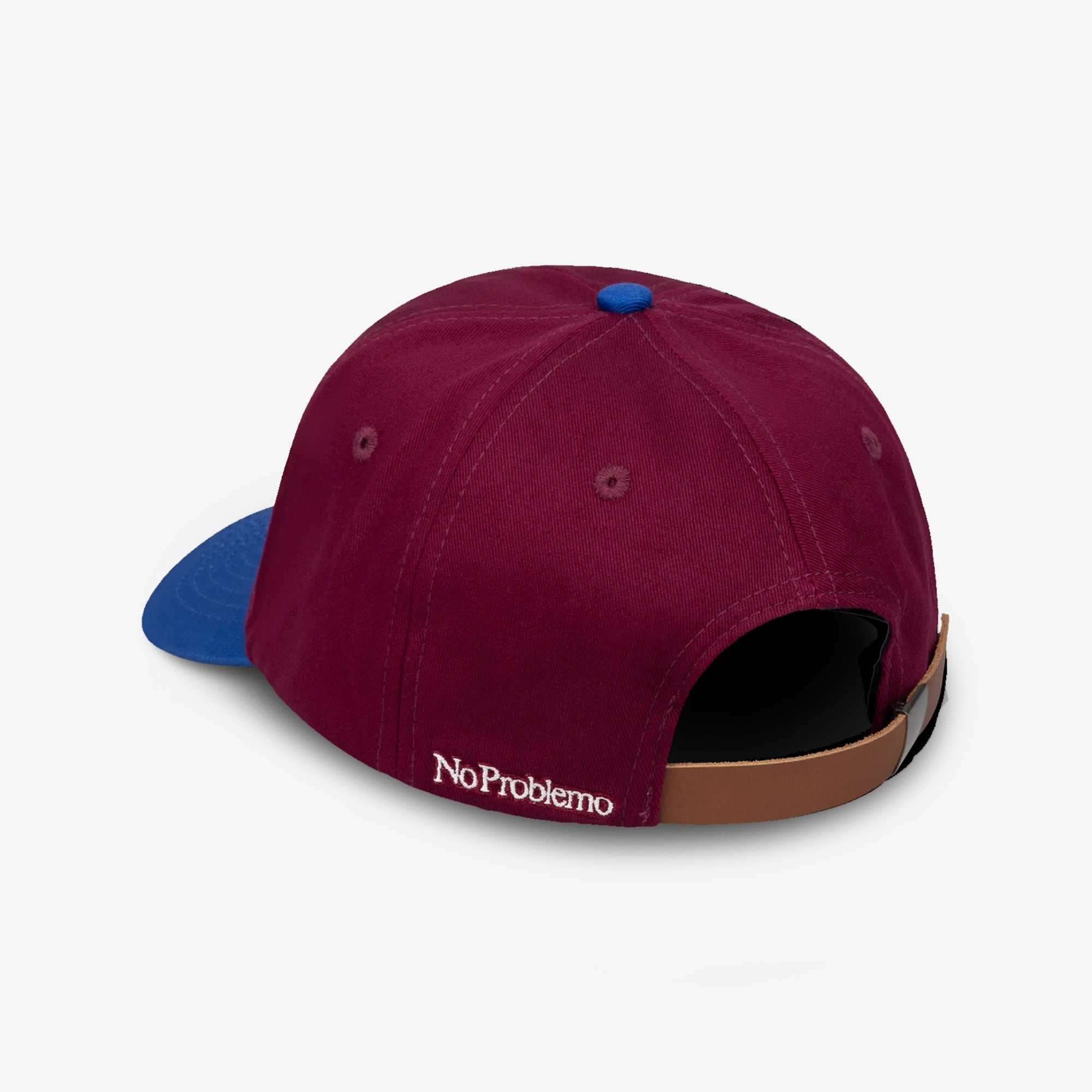 No Problemo | Alien-o Cap { Burgundy Multi - view 2