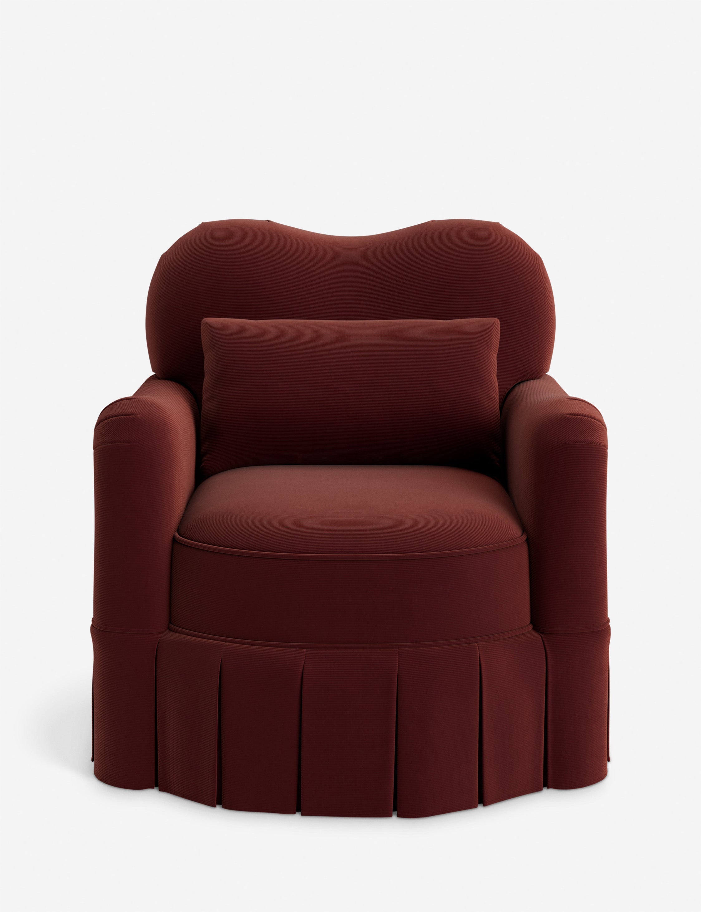 Lulu and Georgia Middleton Skirted Accent Chair by Ginny Macdonald - view 26