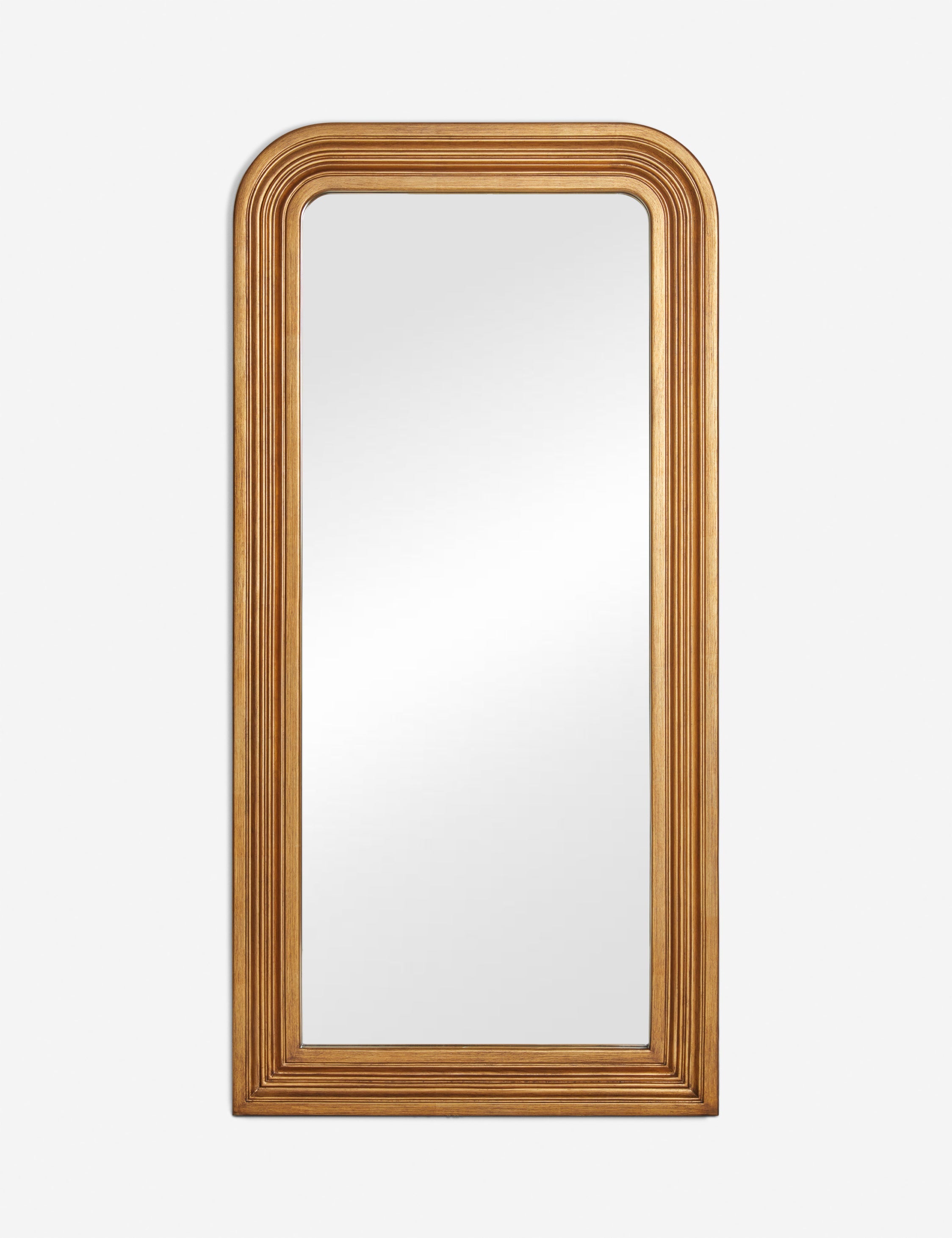 Lulu and Georgia Haisley Floor Mirror – Gold
