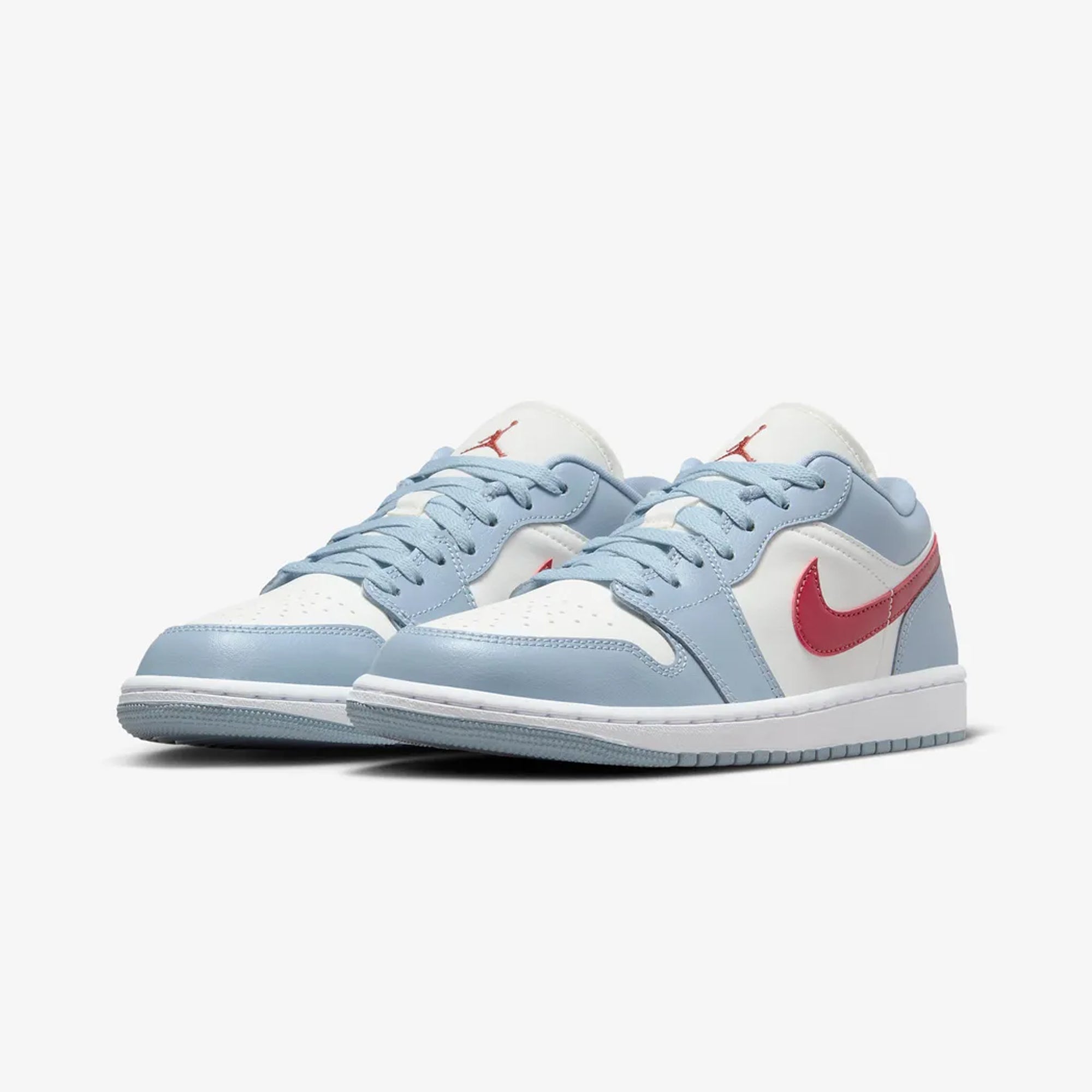 1 low sail – Jordan | AIR JORDAN 1 LOW { SAIL/DUNE RED-BLUE GREY-WHITE