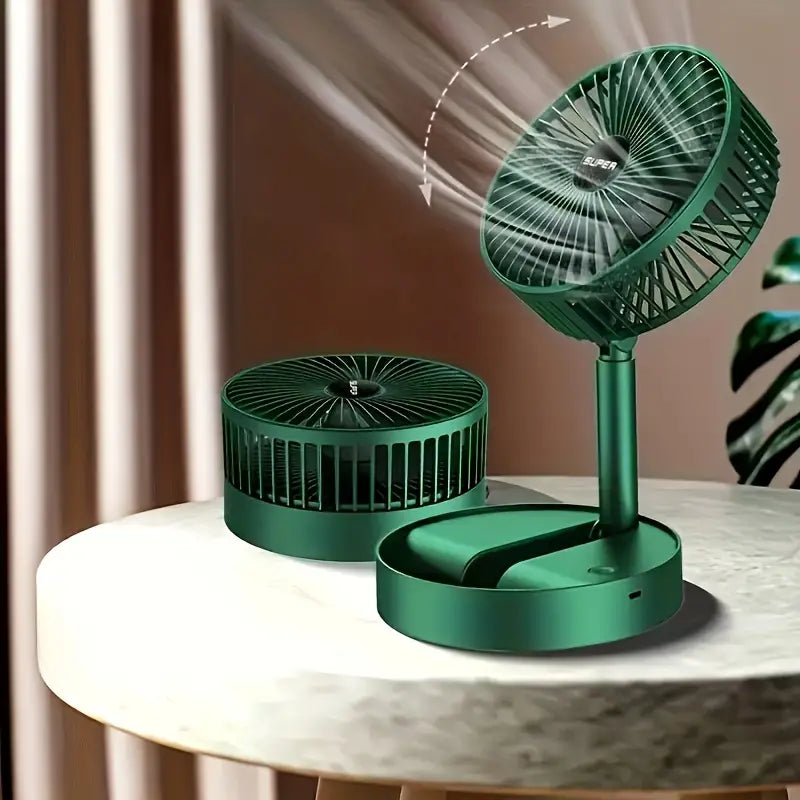 Catterton Powerful Rechargeable Folding Table Fan - view 2