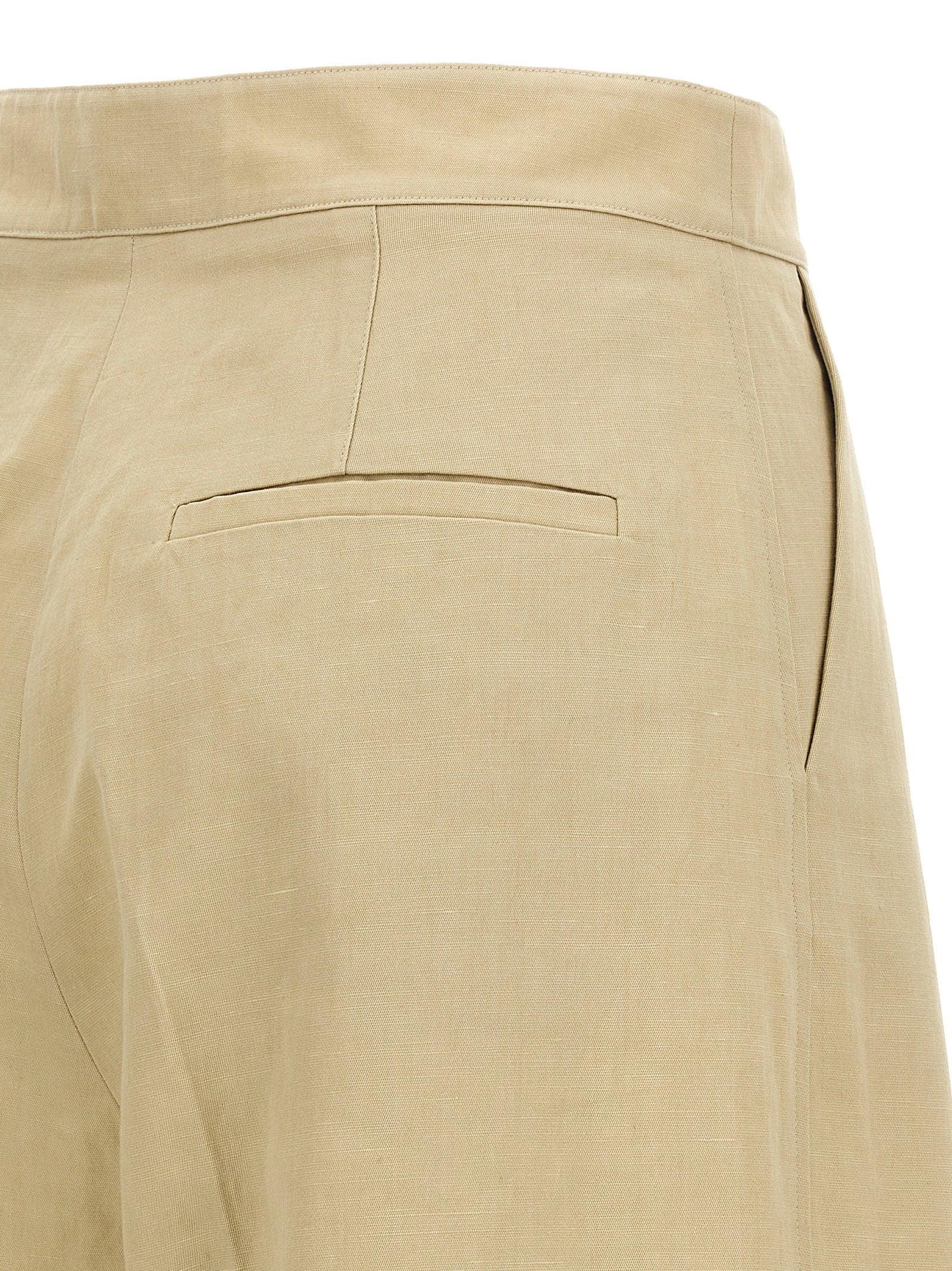 Yves Salomon Linen Trousers – 58% co, 30% li, 12% pa - view 4